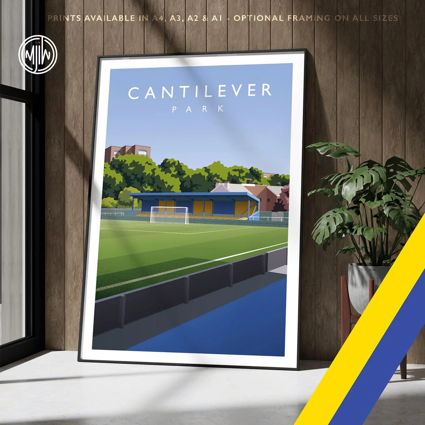 Cantilever Park

A3 &amp; A4 Prints available from the club shop

For larger sizes and framed prints visit: matthewjiwood.com
Get 10% off until midnight with the discount code:
THE-YELLOWS

#Warrington #WTFC #TheYellows