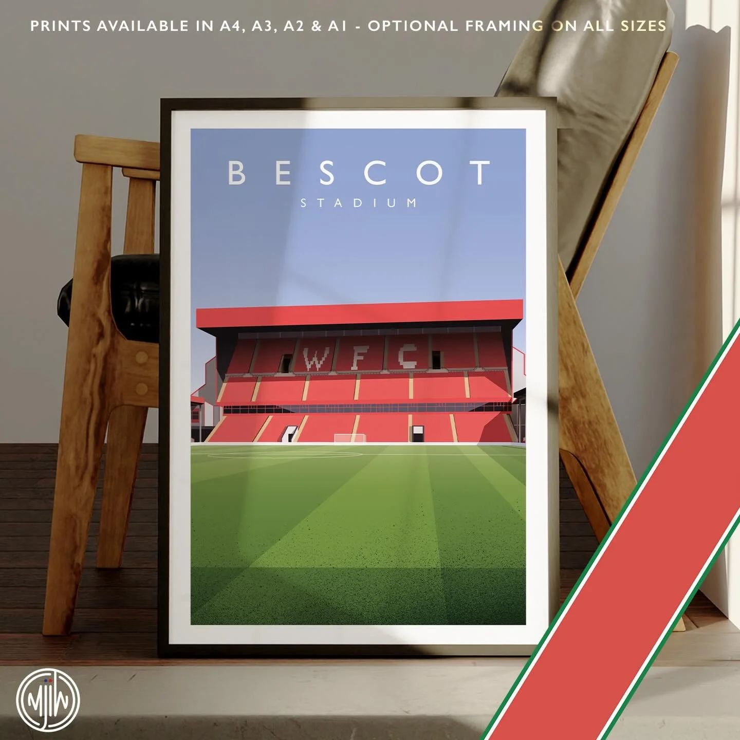 Bescot Stadium

Get 10% off until midnight with the discount code:
THE-SADDLERS

🛒: matthewjiwood.com

#WFC #Walsall #Saddlers