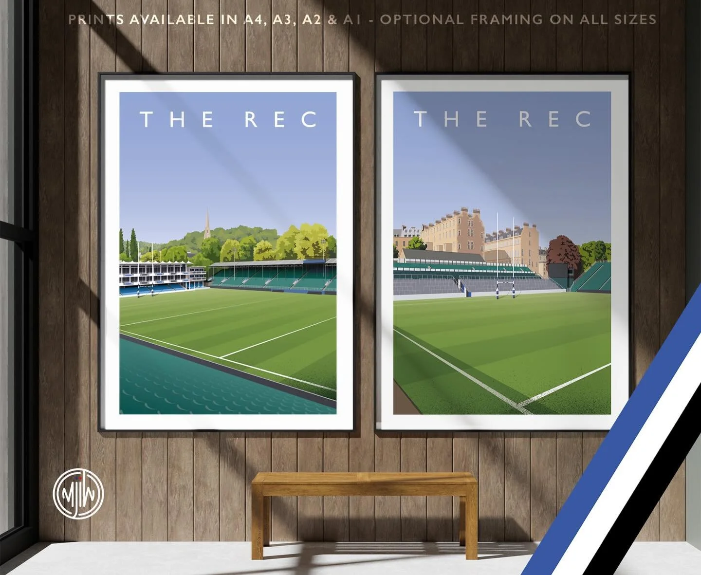 The Rec

Get 10% off with the discount code:
BLUE-BLACK-WHITES 

Shop now: matthewjiwood.com

#BathRugby #Rugby
