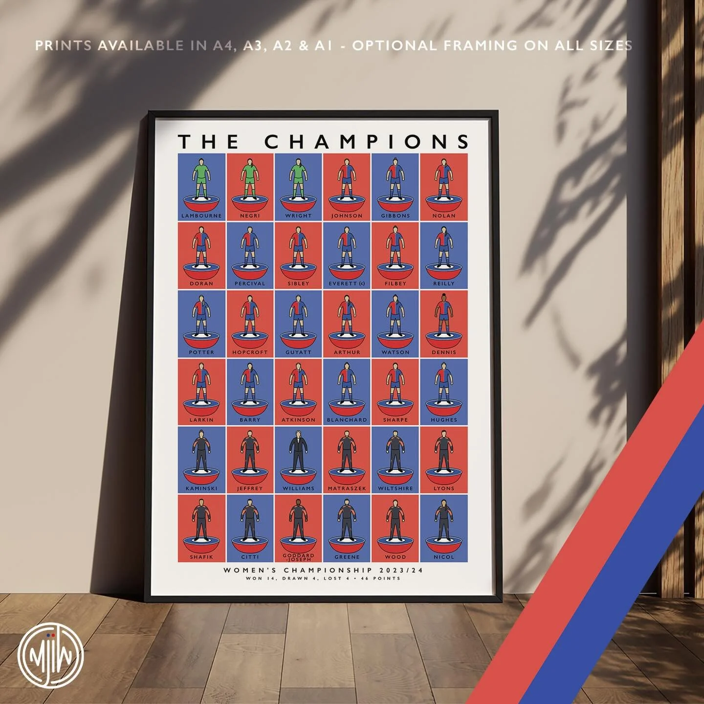 Crystal Palace Women The Squad 23/24 

Get 10% off until midnight with the discount code: 
THE-EAGLES

🛒: matthewjiwood.com

#CPFC #Eagles #CrystalPalace @annabelblanchard @abbielarkinn @hayley__nolan @elise__hughes @josannepotter