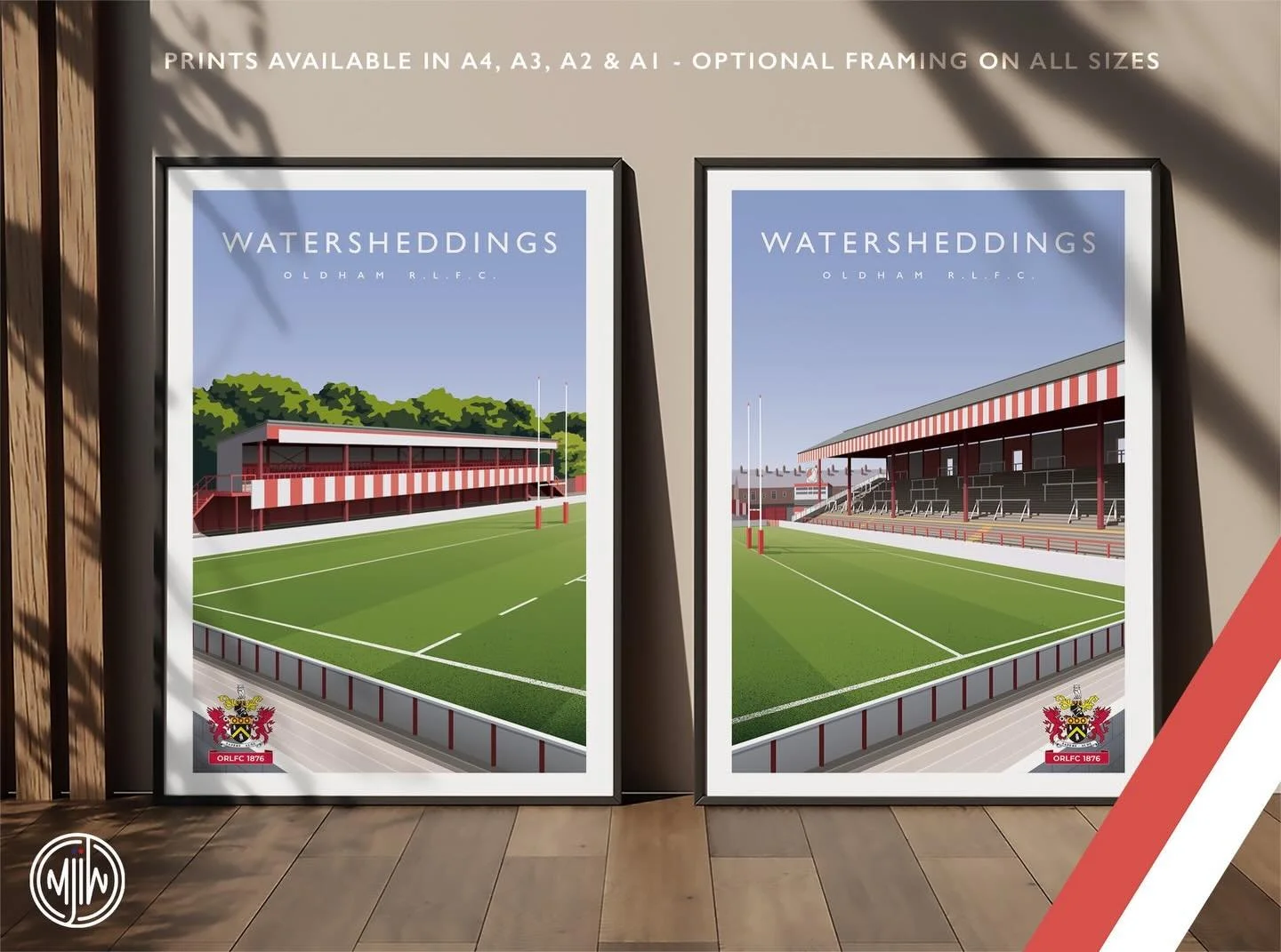 NEW: Oldham RLFC Watersheddings

*50% Of Proceeds Go To The Club*

Official @roughyeds prints available in A4, A3, A2 &amp; A1 with optional framing

🛒: matthewjiwood.com/oldham-rlfc

#OldhamRLFC #Roughyeds