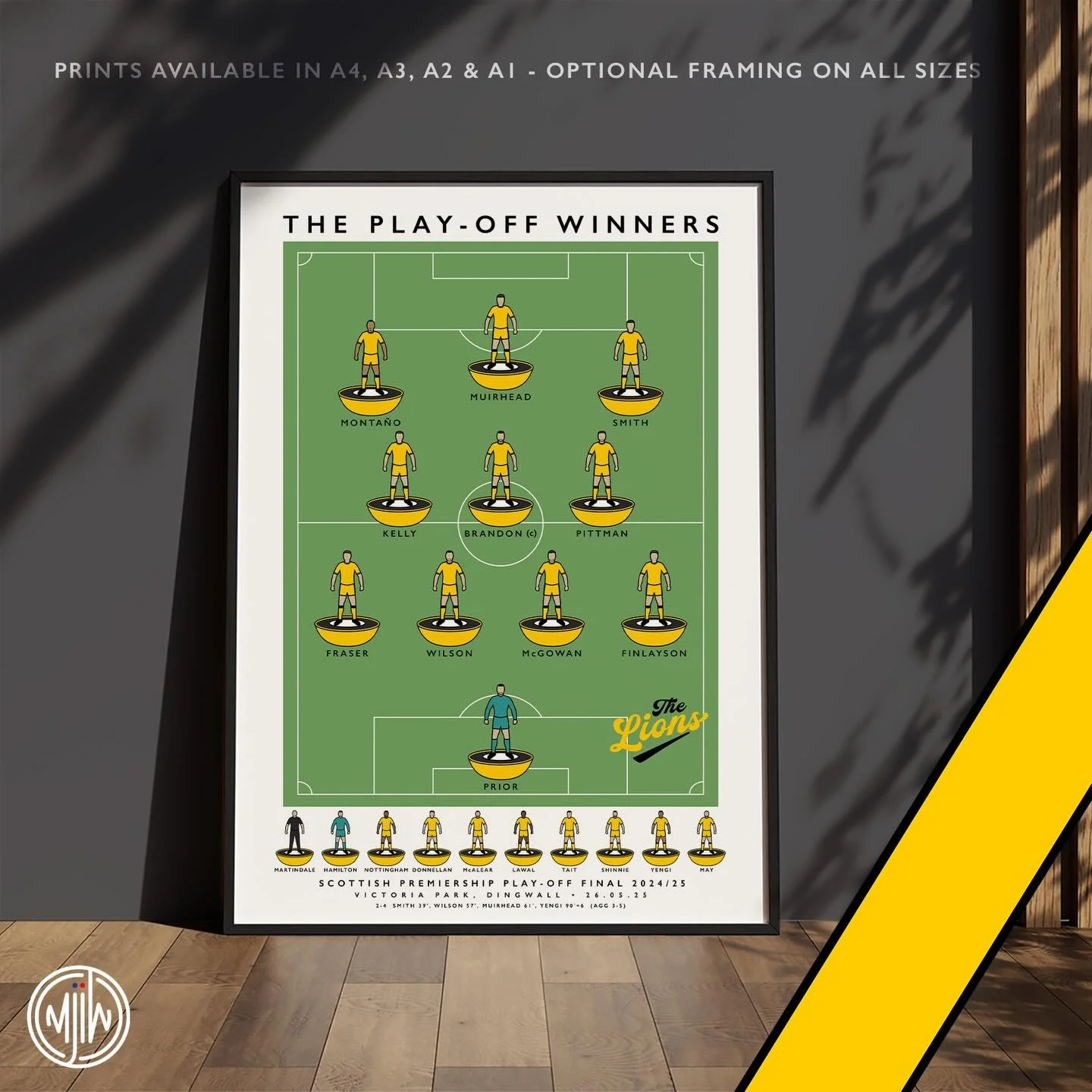 Livingston FC The Play-Off Winners 24/25

Get 10% off until midnight with the discount code:
THE-LIONS

🛒: matthewjiwood.com

#LivingstonFC #Livi #Lions