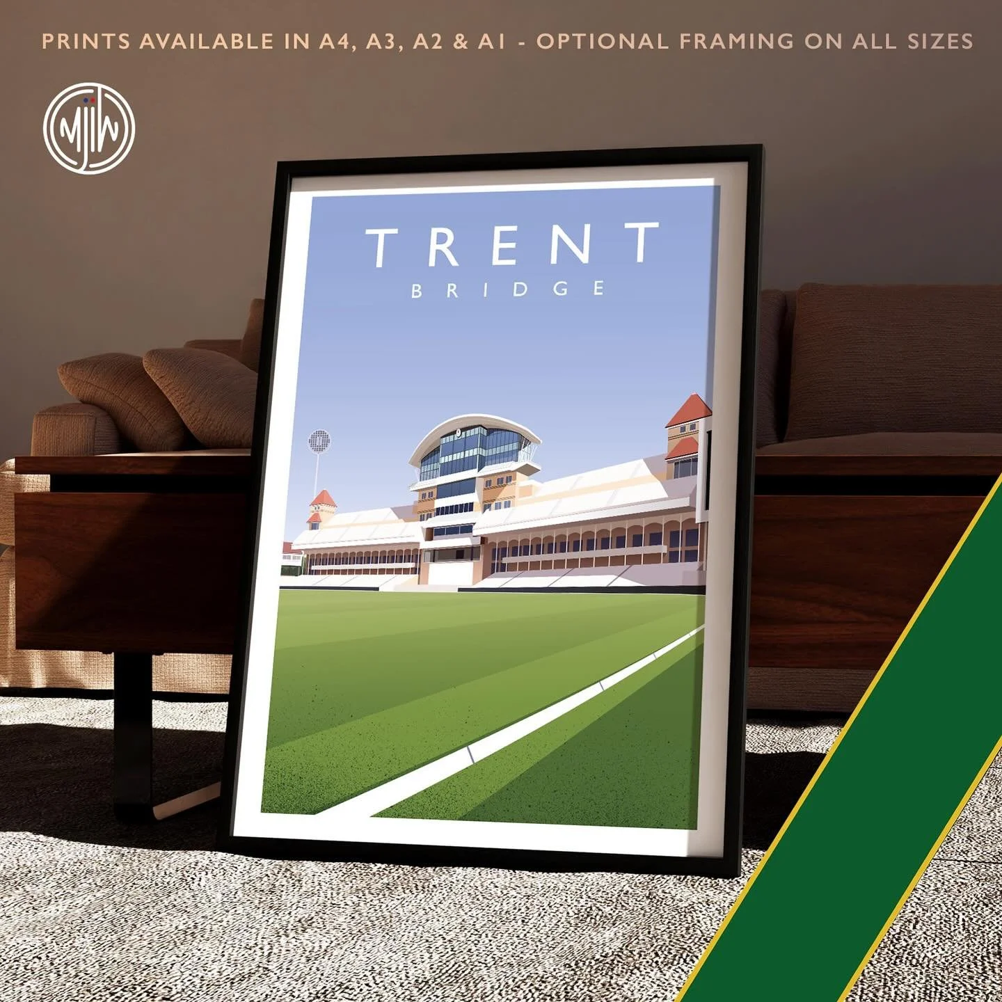 Trent Bridge

Get 10% off until midnight with the discount code:
NOTTINGHAMSHIRE-CCC

🛒: matthewjiwood.com

#nottinghamshireCCC #nottingham #trentbridge