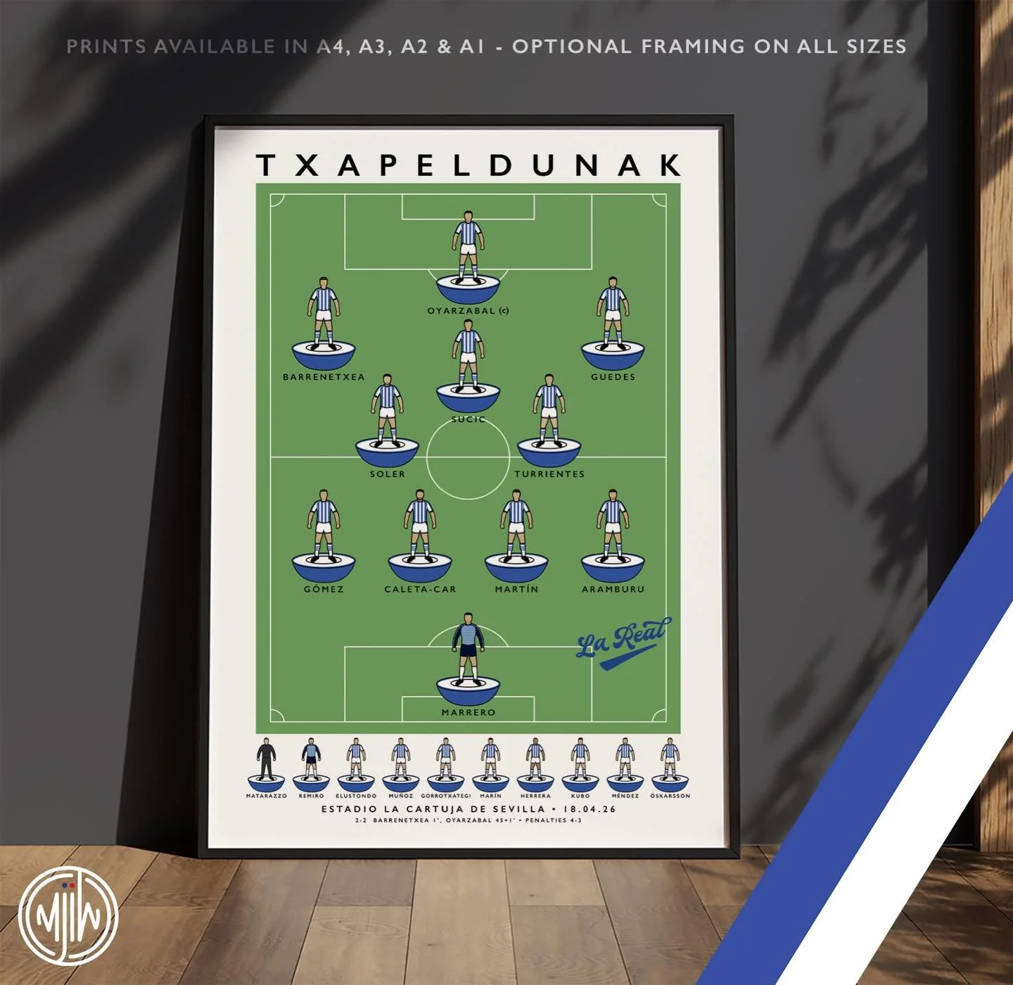 NEW: Real Sociedad Copa Del Rey 2026

Get 10% off until midnight with the discount code:
LA-REAL

🛒: matthewjiwood.com

#GUazenREALA