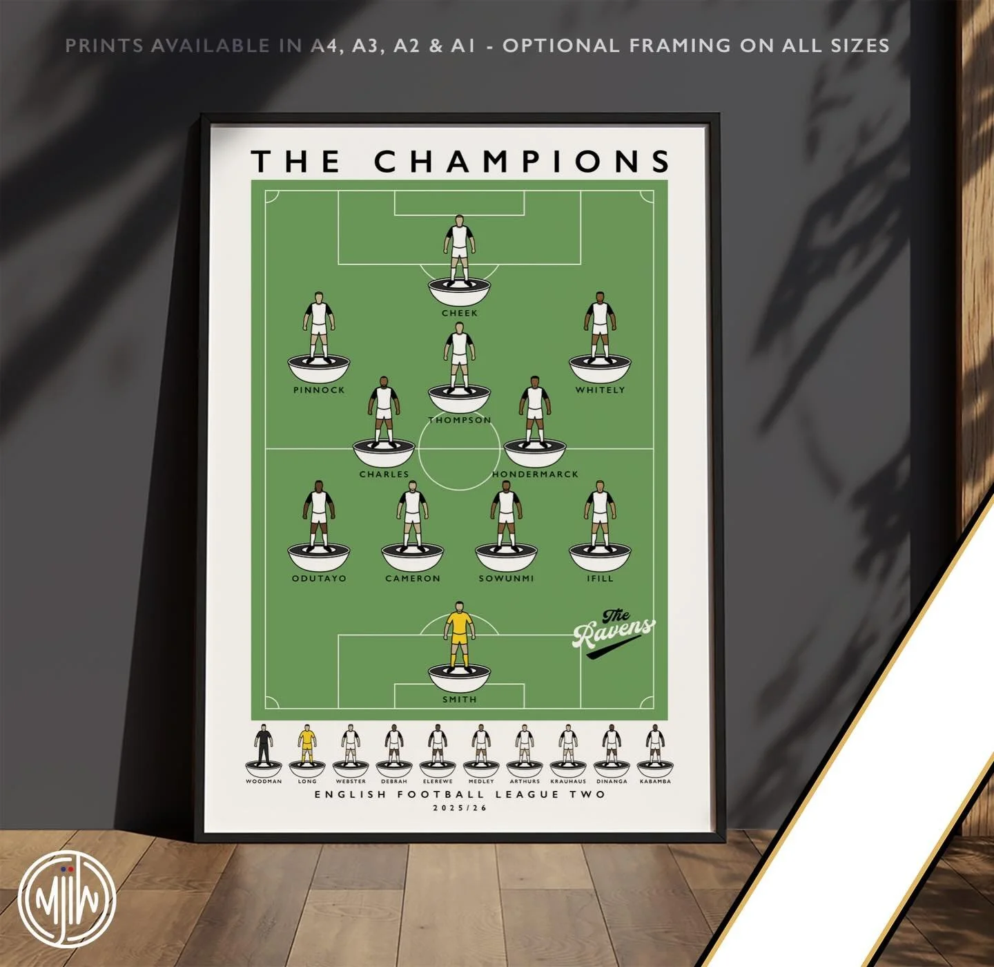 Bromley FC The Champions 25/26

Get 10% off with the discount code: 
THE-RAVENS

🛒: matthewjiwood.com

#BromleyFC #Ravens