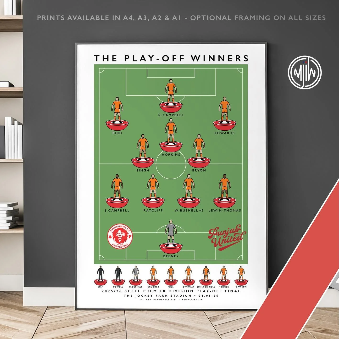 Punjab United The Play-Off Winners 2026

Get 10% off until midnight with the discount code:
PUNJAB-UNITED

🛒: matthewjiwood.com

#UpTheJabs