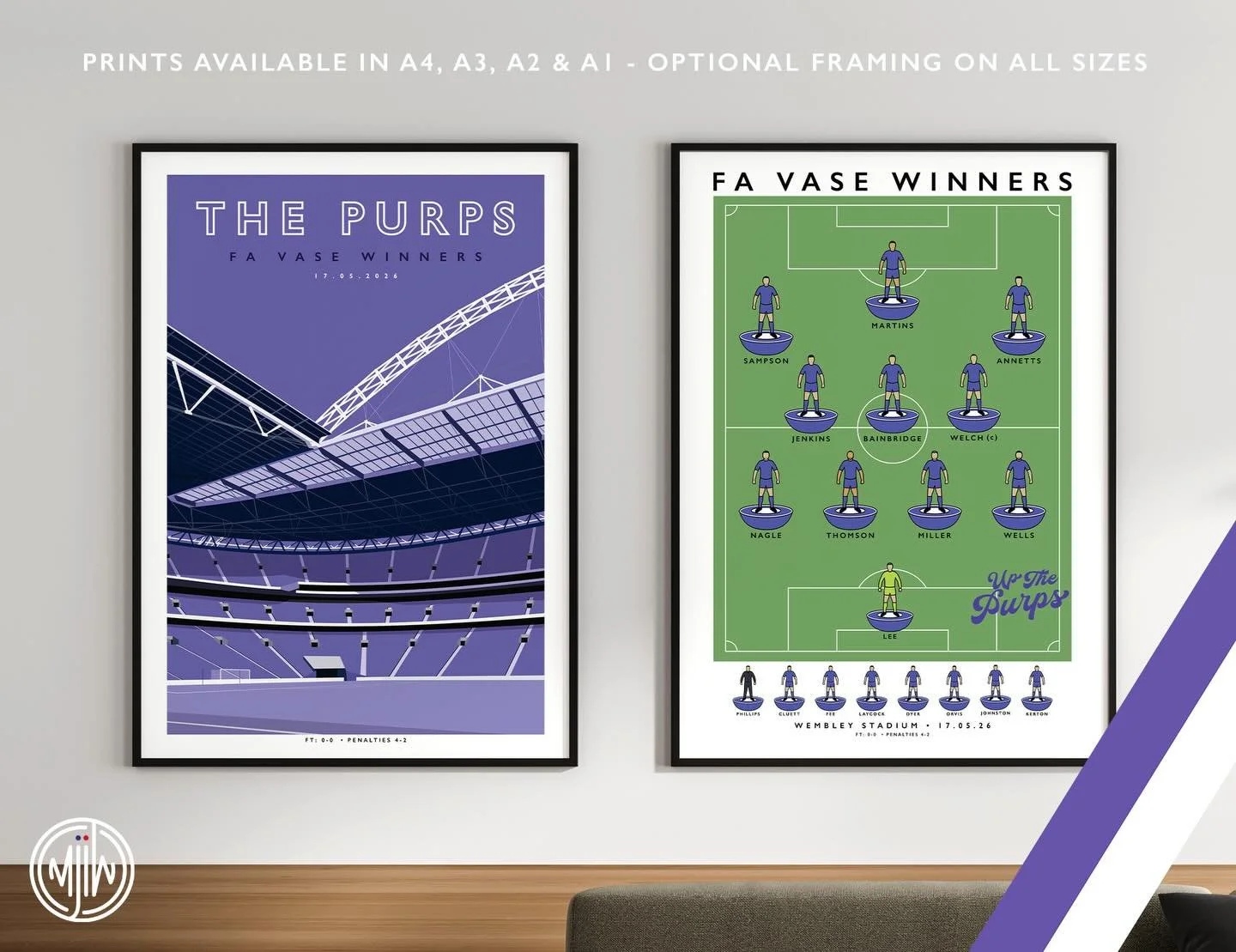 AFC Stoneham: The Purps Wembley &amp; The FA Vase Winners

Get 10% off until midnight with the discount code:
THE-PURPS 

🛒: matthewjiwood.com

#AFCStoneham