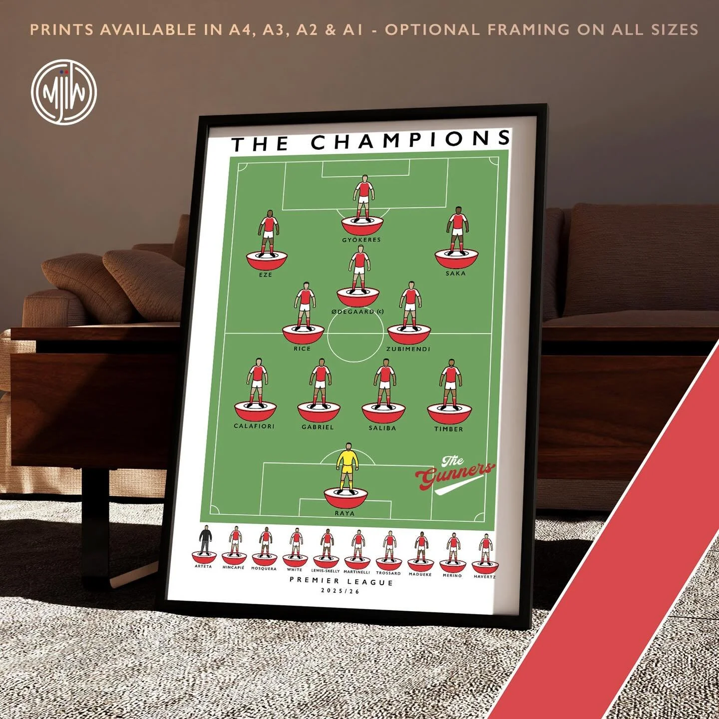 Arsenal FC: The Champions 25/26

The best things are worth waiting for

Get 10% off until midnight with the discount code:
THE-CHAMPIONS

🛒: matthewjiwood.com

#Champions  #Arsenal
