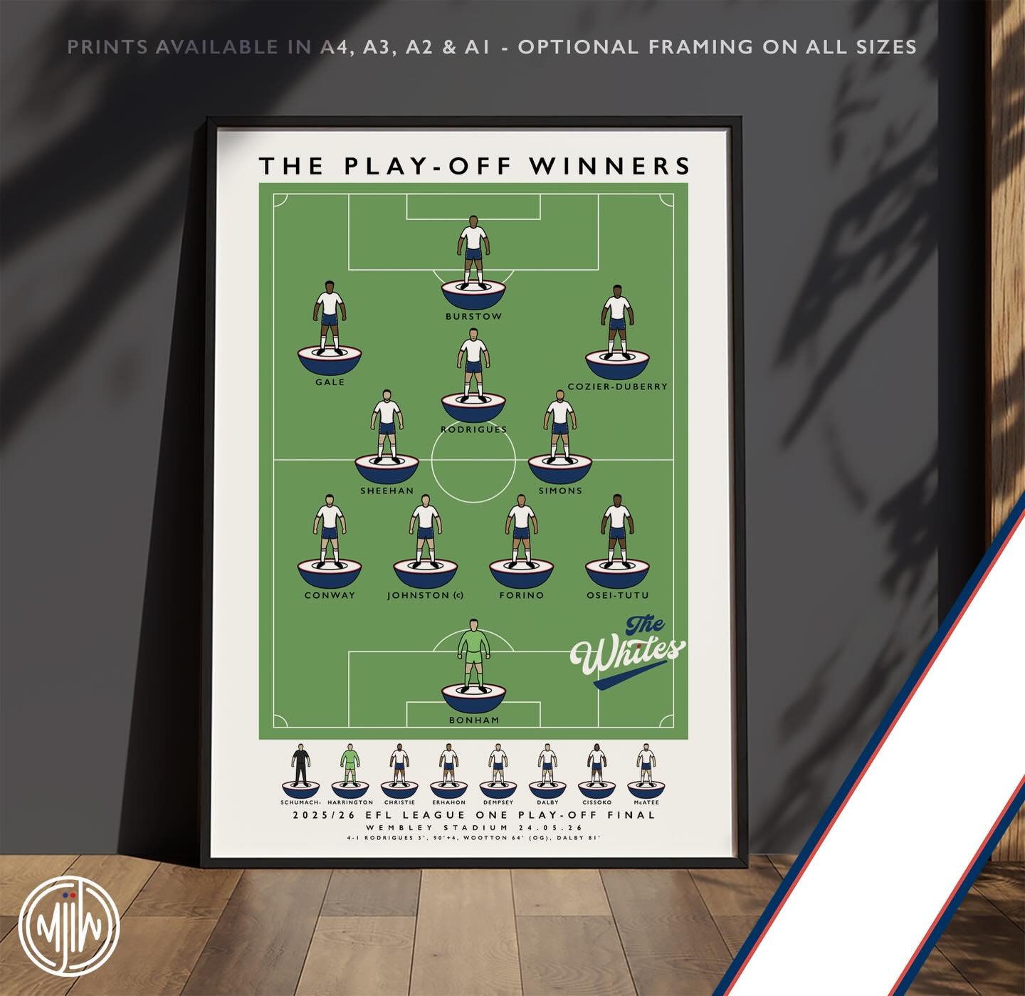 Bolton Wanderers The Play-Off Winners

🛒: matthewjiwood.com

#BoltonWanderers #Bolton @bwfc_latam