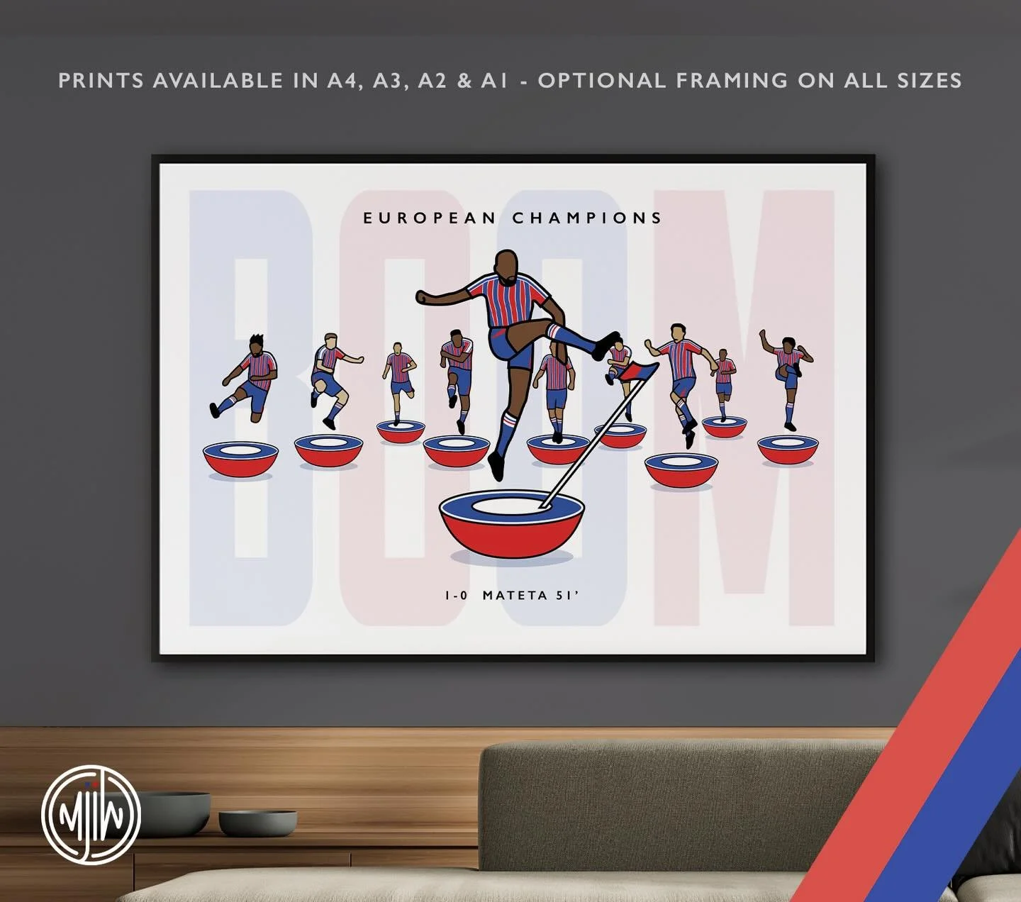 BOOM: European Champions 

Get 10% off until midnight with the discount code:
EUROPEAN-CHAMPIONS 

🛒: matthewjiwood.com

#CPFC #Eagles