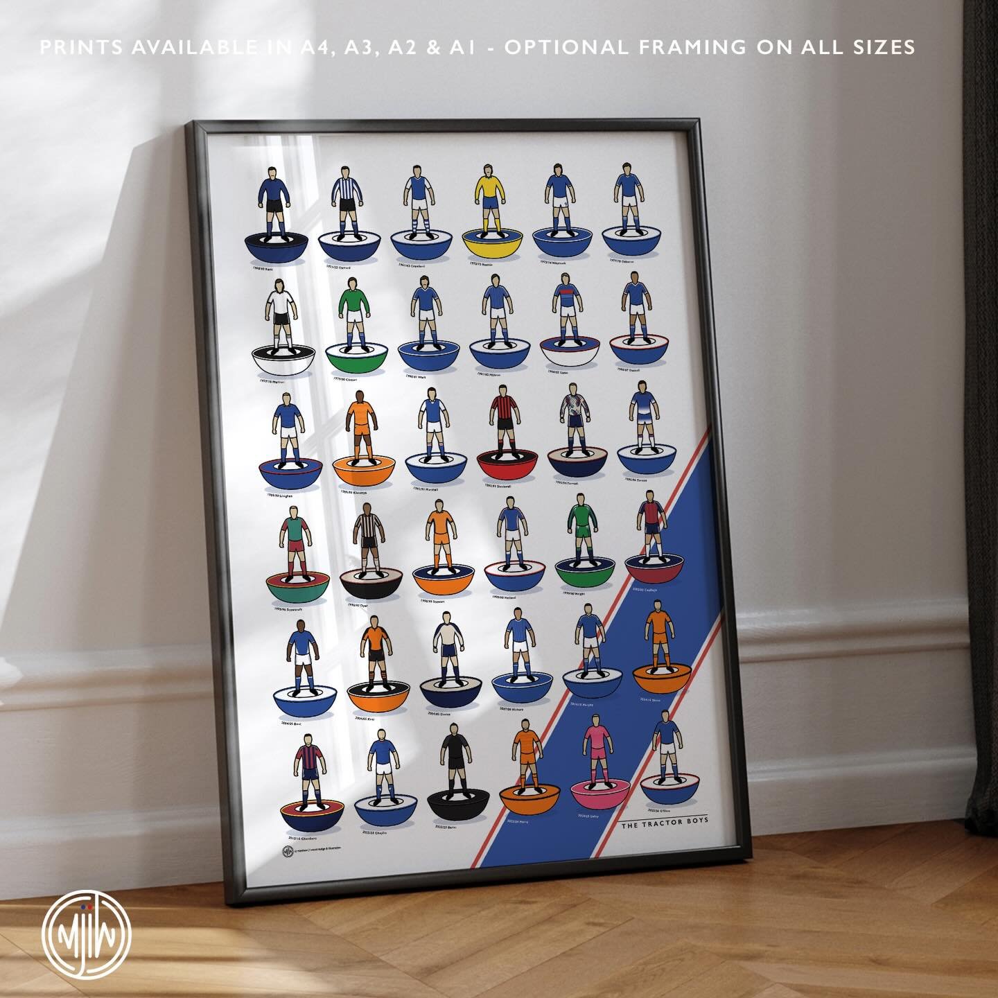 NEW - Ipswich Town: Kit History

36 iconic Ipswich kits, worn by 36 Ipswich legends

Get 10% off until midnight with the discount code:
THE-TRACTOR-BOYS 

🛒: matthewjiwood.com

#ITFC