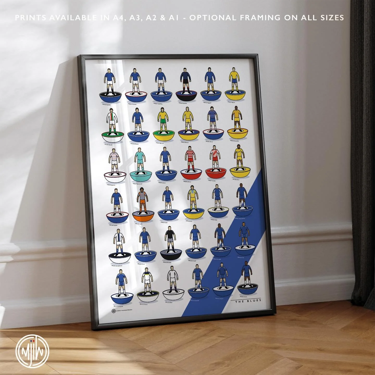 Chelsea FC Kit History 

36 iconic Chelsea kits, worn by 36 Chelsea legends

Get 10% off until midnight with the discount code:
THE-BLUES

🛒: matthewjiwood.com

#Chelsea #CFC&nbsp;