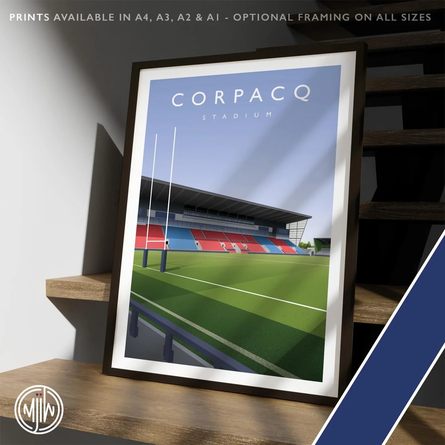 Sale Sharks CorpAcq Stadium

Get 10% off until midnight with the discount code:
SALE-SHARKS

🛒: matthewjiwood.com/rugby

Prints available in A4, A3, A2 &amp; A1 with optional framing 

#SaleSharks #Rugby