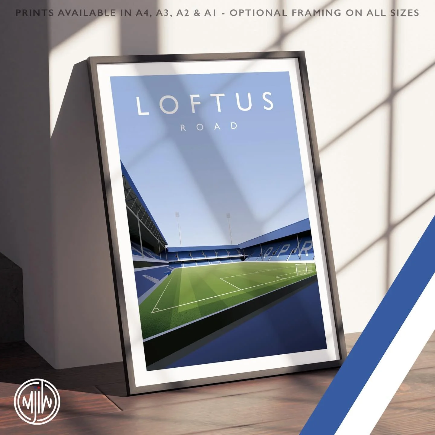 Loftus Road

Get 10% off with the discount code:
THE-HOOPS

🛒: matthewjiwood.com/qpr-prints

Prints available in A4, A3, A2 &amp; A1 with optional framing 

#QPR