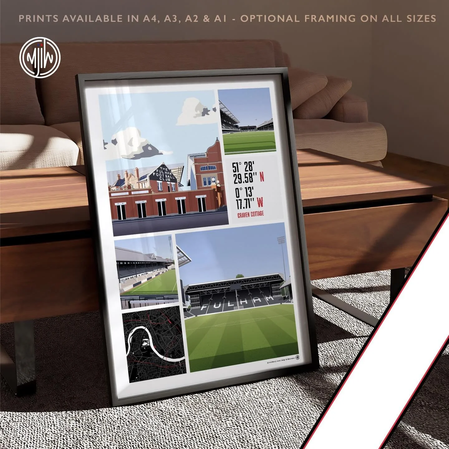 Fulham FC: Views Of Craven Cottage

Get 10% off until midnight with the discount code:
THE-COTTAGERS

🛒: matthewjiwood.com/fulham-prints 

Prints available in A4, A3, A2 &amp; A1 with optional framing 

#Fulham #FulhamFC