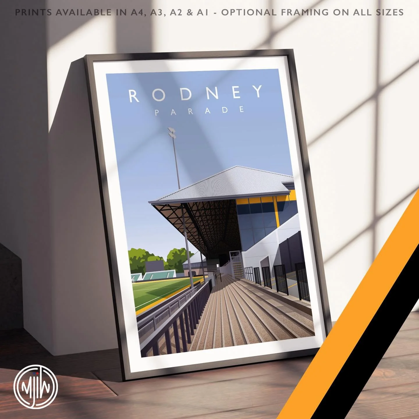 Newport County: Rodney Parade

Get 10% off until midnight with the discount code:
THE-EXILES

🛒: matthewjiwood.com

Prints available in A4, A3, A2 &amp; A1 with optional framing 

#Newport #NCAFC #Exiles