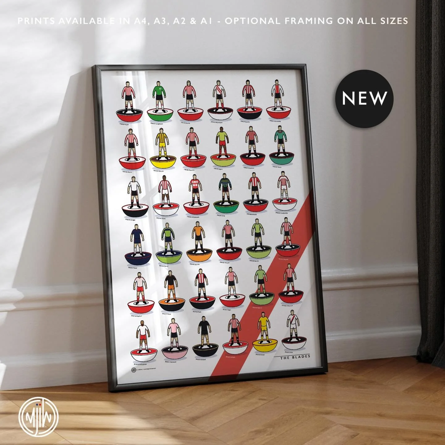 NEW: Sheffield United Kit History

36 iconic Blades kits, worn by 36 Blades legends

Get 10% off until midnight with the discount code:
THE-BLADES

🛒: matthewjiwood.com

Prints available in A4, A3, A2 &amp; A1 with optional framing 

#SUFC