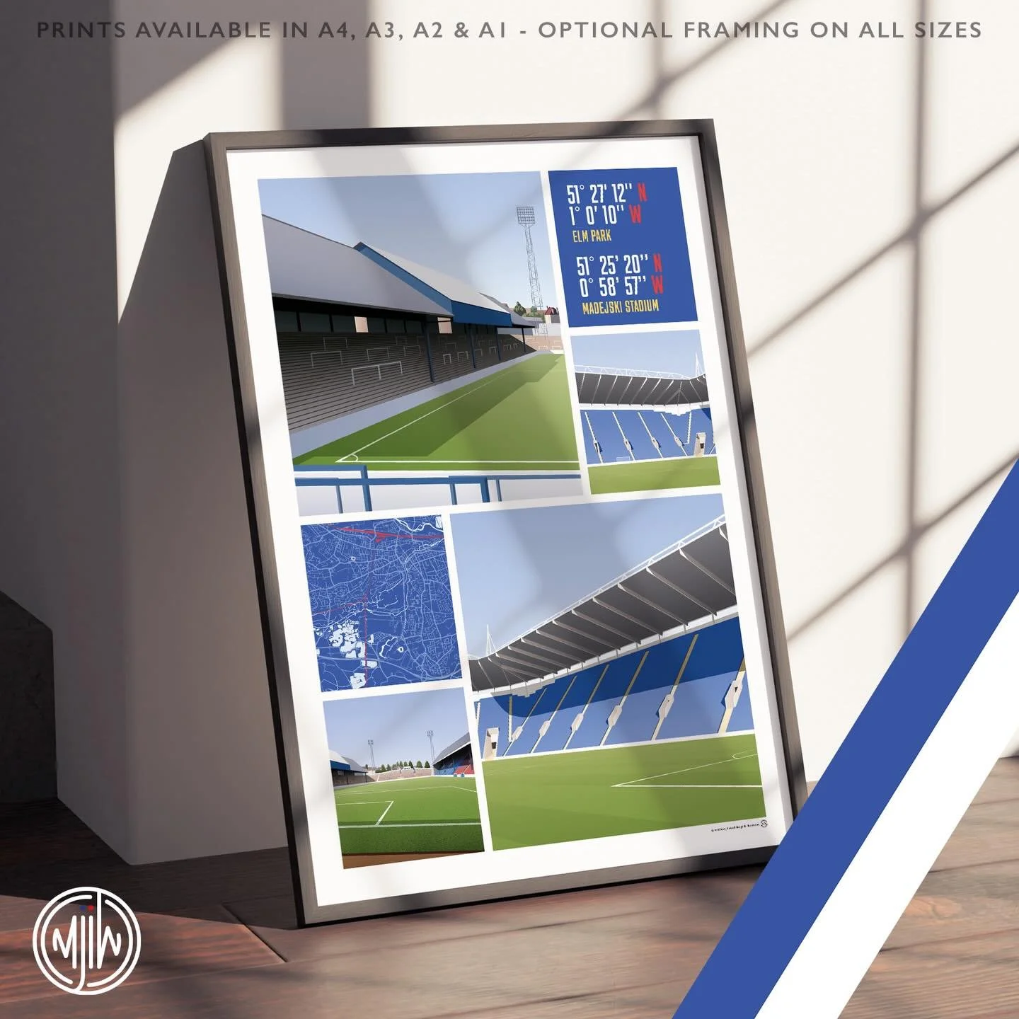 Reading FC: Views Of Elm Park &amp; The Madejski

Get 10% off until midnight with the discount code:
THE-ROYALS 

🛒: matthewjiwood.com

Prints available in A4, A3, A2 &amp; A1 with optional framing 

#readingfc #Royals