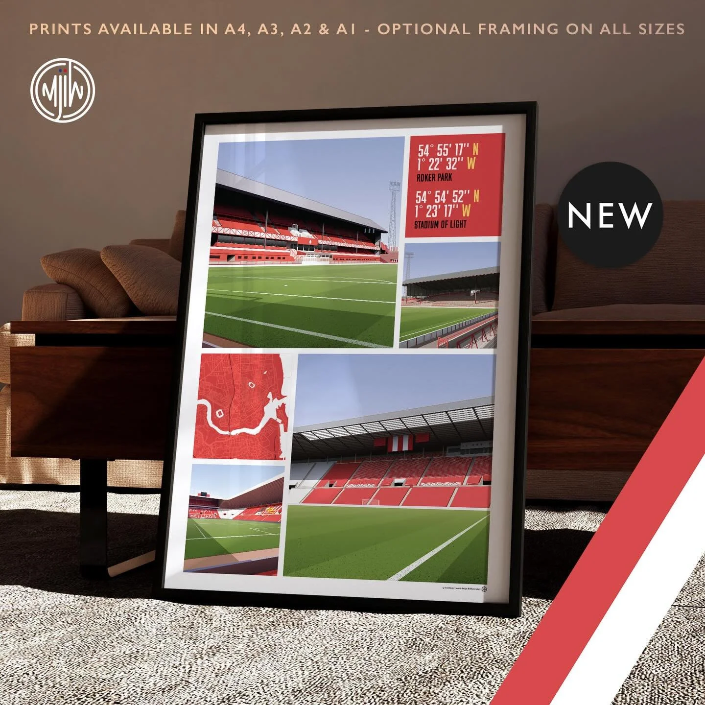 NEW: Sunderland AFC - Views Of Roker Park &amp; The Stadium Of Light

Get 10% off until midnight with the discount code:
THE-BLACK-CATS

🛒: matthewjiwood.com

Prints available in A4, A3, A2 &amp; A1 with optional framing

#SAFC