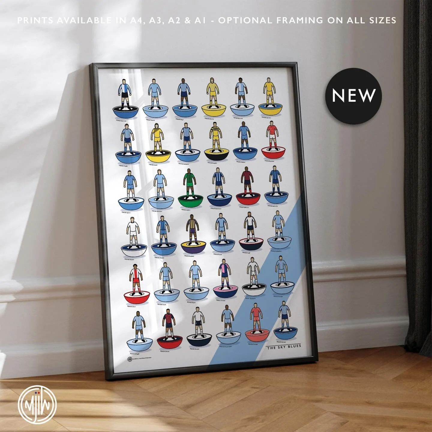NEW: Coventry City Kit History

36 iconic Coventry kits, worn by 36 Coventry legends

Get 10% off until midnight with the discount code:
THE-SKY-BLUES 

🛒: matthewjiwood.com

#CCFC #PUSB