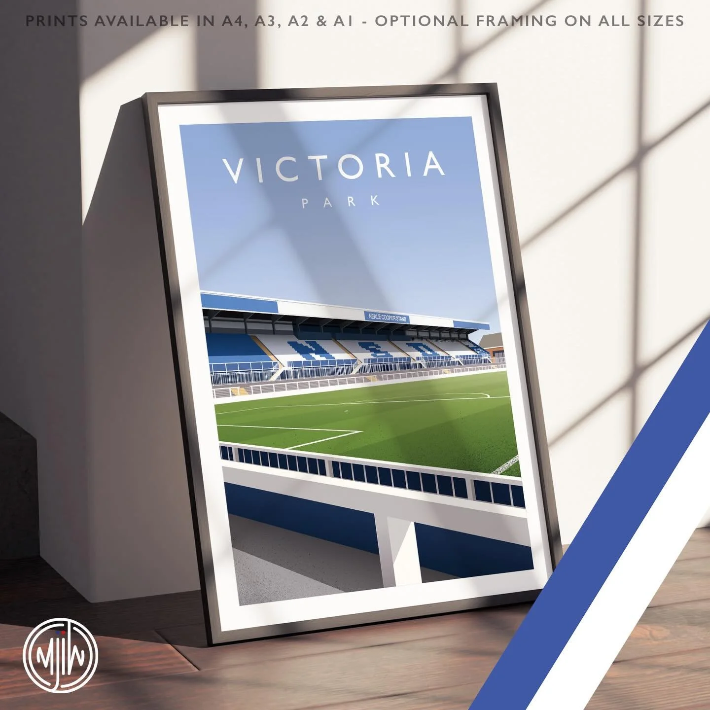 Hartlepool United: Victoria Park

Get 10% off until midnight with the discount code:
THE-POOLS

🛒: matthewjiwood.com

Prints available in A4, A3, A2 &amp; A1 with optional framing 

#Hartlepool