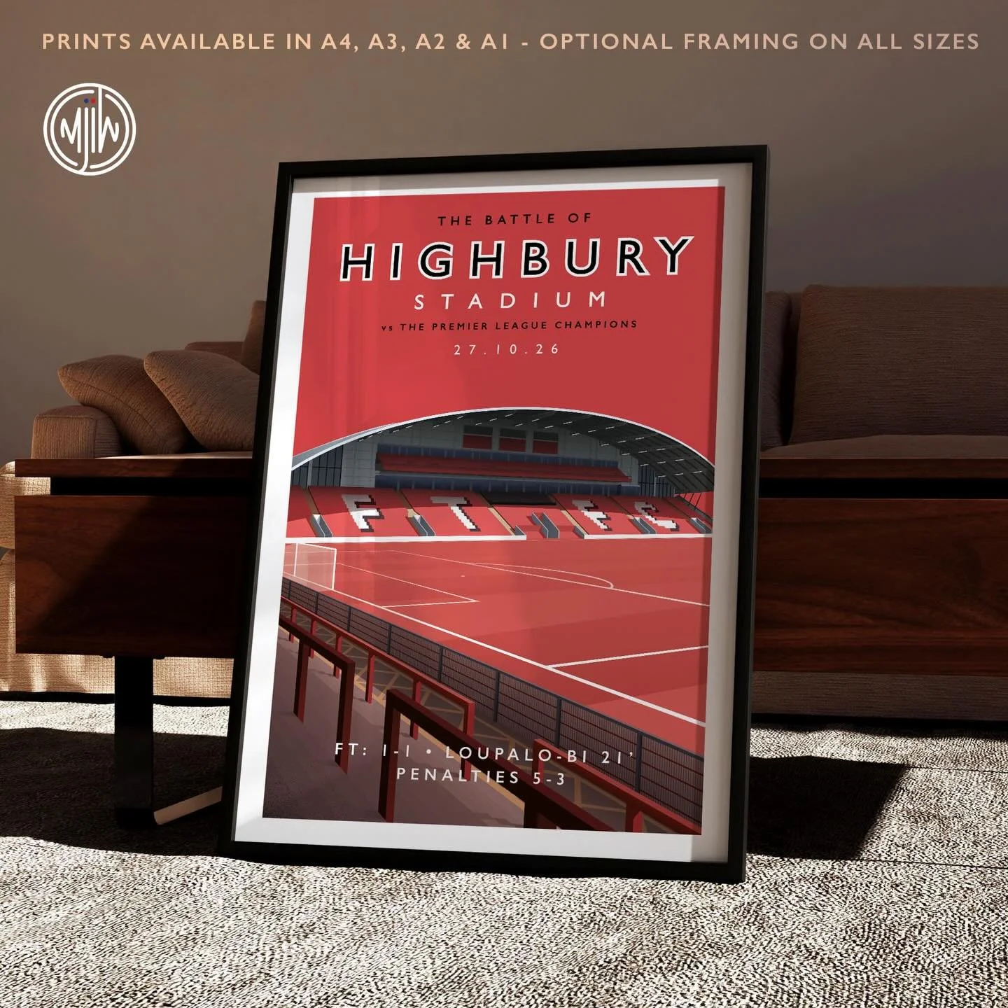 Fleetwood Town: The Battle Of Highbury Stadium

Get 10% off until midnight with the discount code:
COD-ARMY 

🛒: matthewjiwood.com

Prints available in A4, A3, A2 &amp; A1 with optional framing

#Fleetwood #CodArmy #FTFC