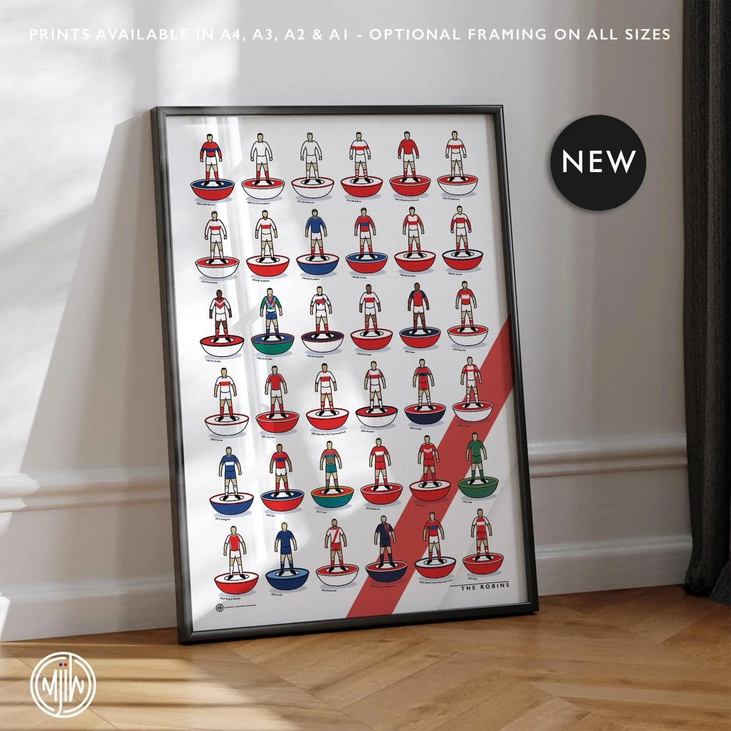 NEW: Hull KR Kit History 

36 iconic Robins kits, matched with 36 Hull KR legends

Get 10% off until midnight with the discount code:
THE-ROBINS

🛒: matthewjiwood.com

Big thanks to @hullkrshirts for help with the selection

#HullKR #RugbyLeague