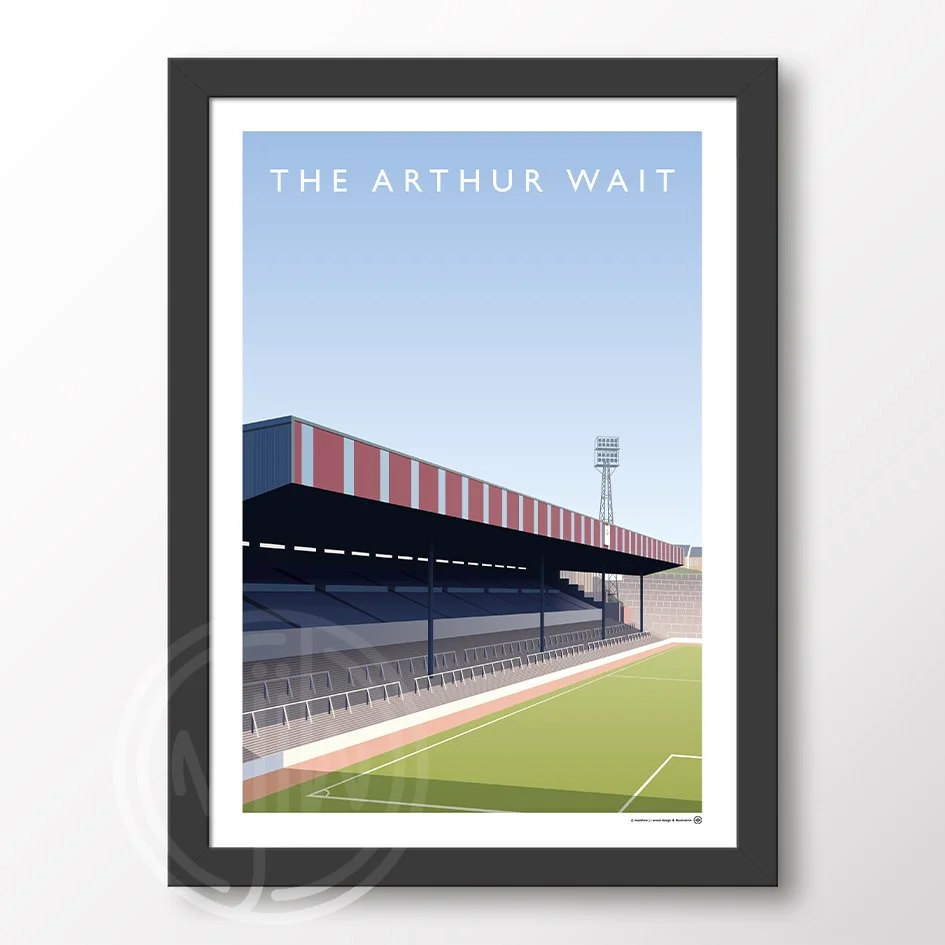 Crystal Palace Selhurst Park - Arthur Wait Stand Poster
