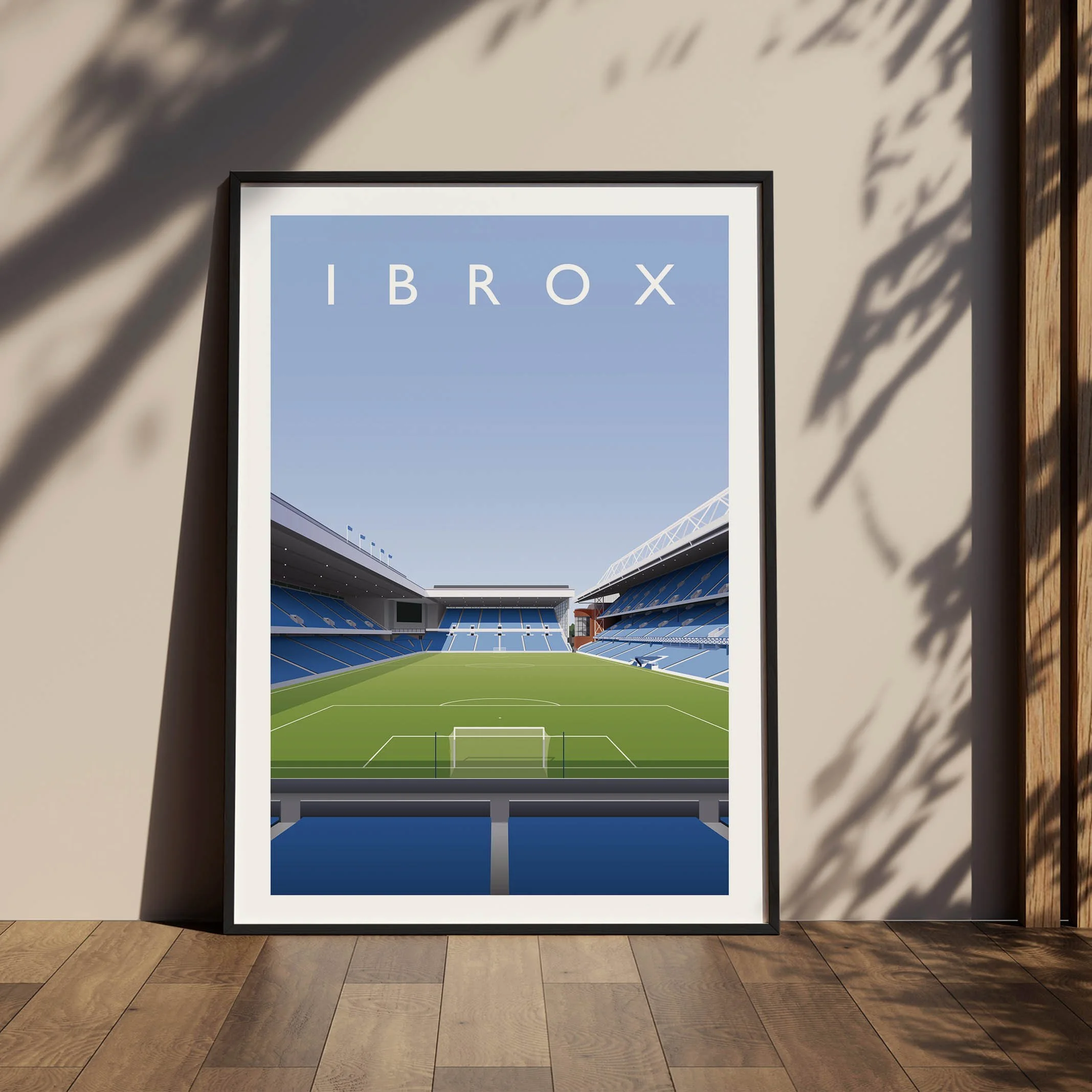 Rangers Ibrox - Copland Road Stand Poster