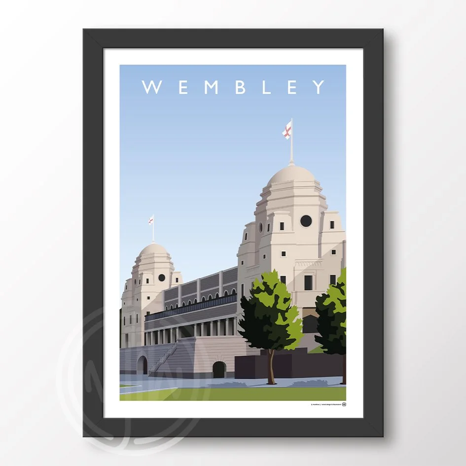 Wembley - Twin Towers Poster
