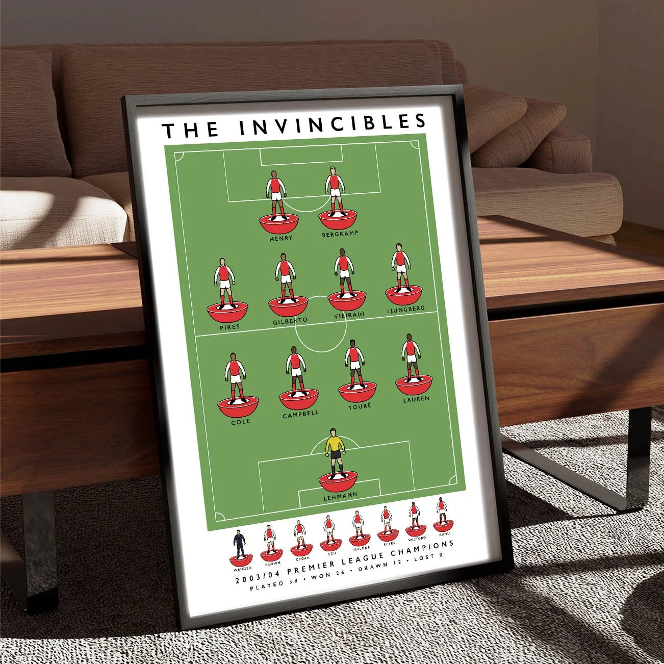 Arsenal Invincibles Poster CW