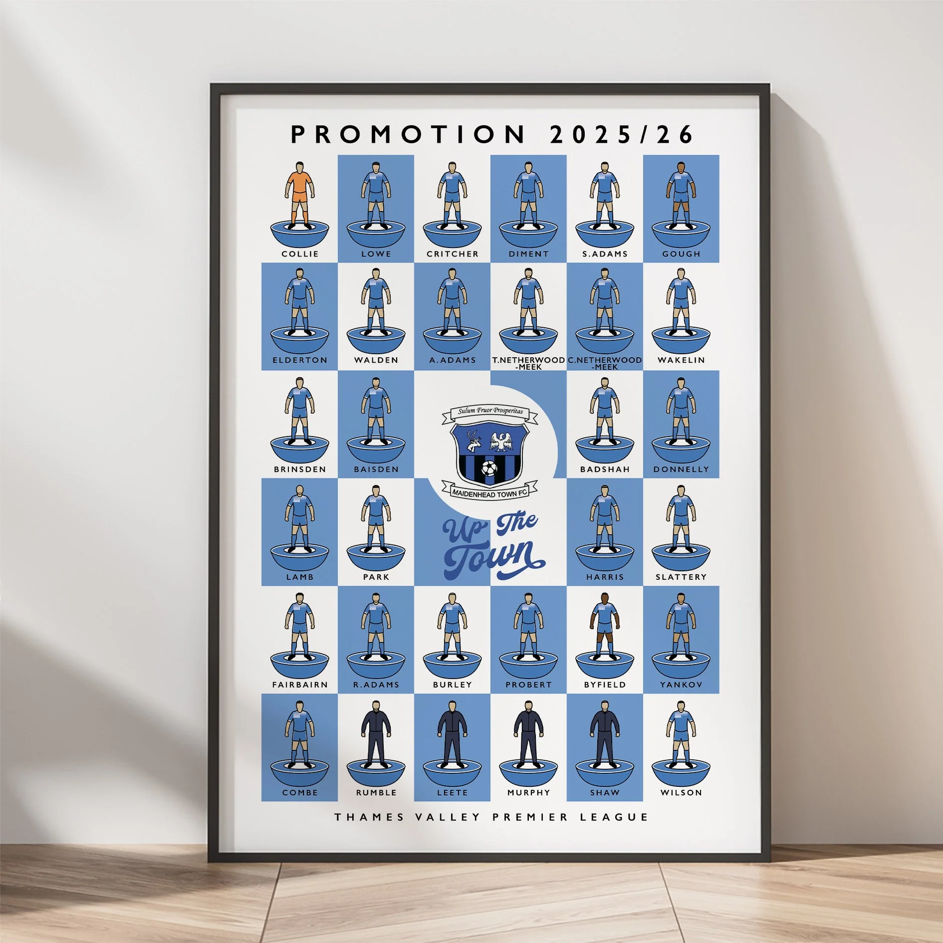 Maidenhead Town FC 25/26 Poster