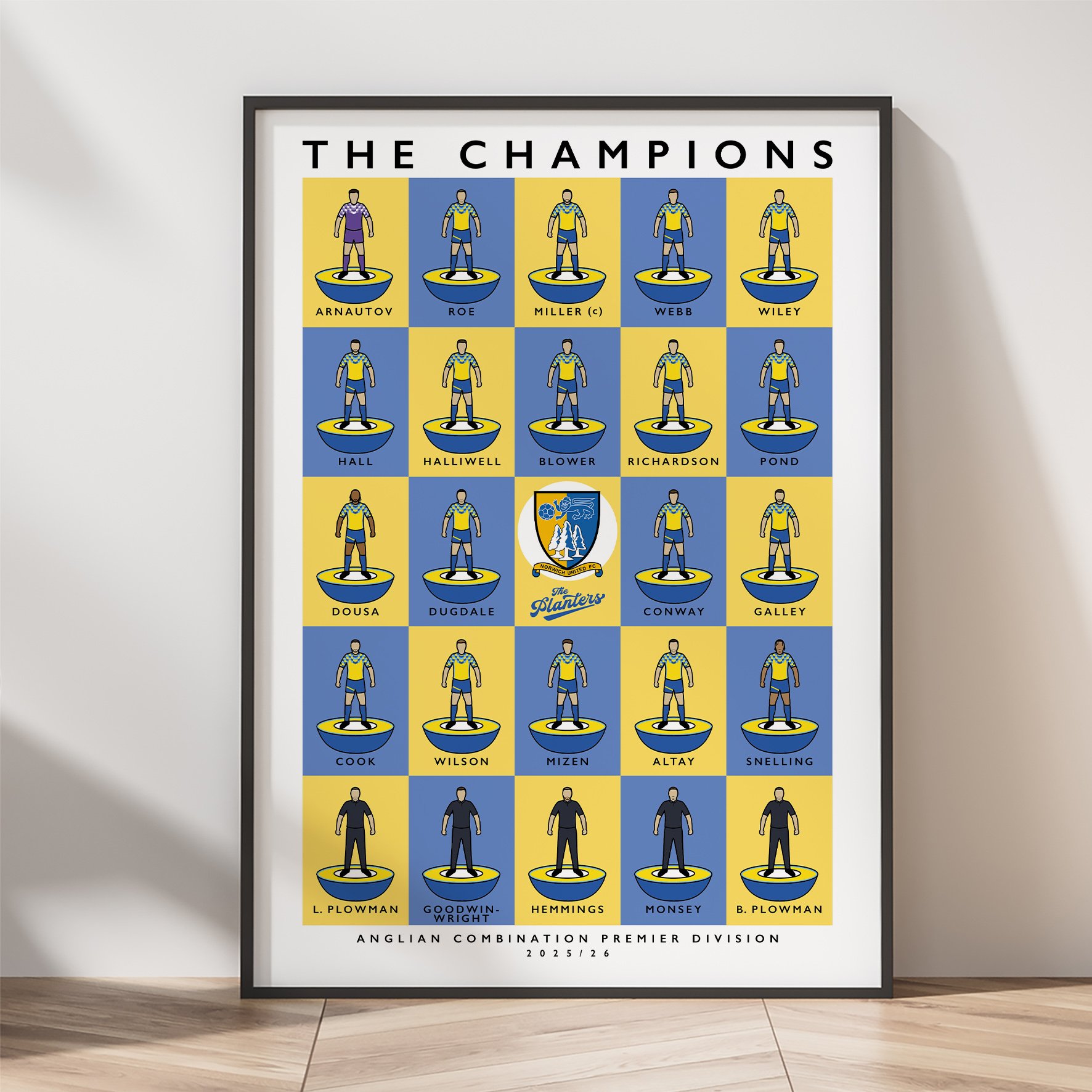 Norwich United 25:26 The Champions 25:26 Poster.jpg