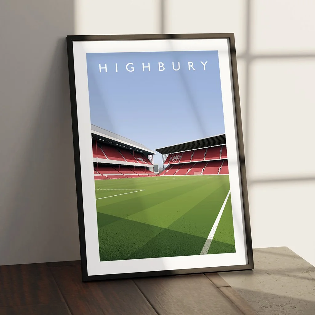 AFC Highbury - West Stand/North Bank Poster CW