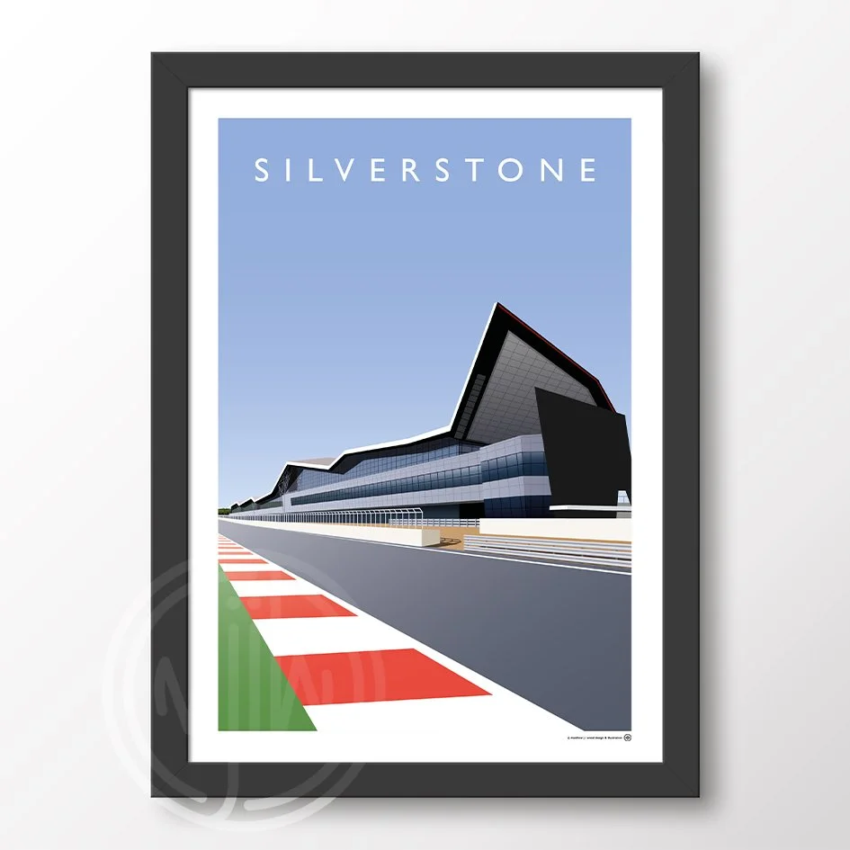 Silverstone Poster