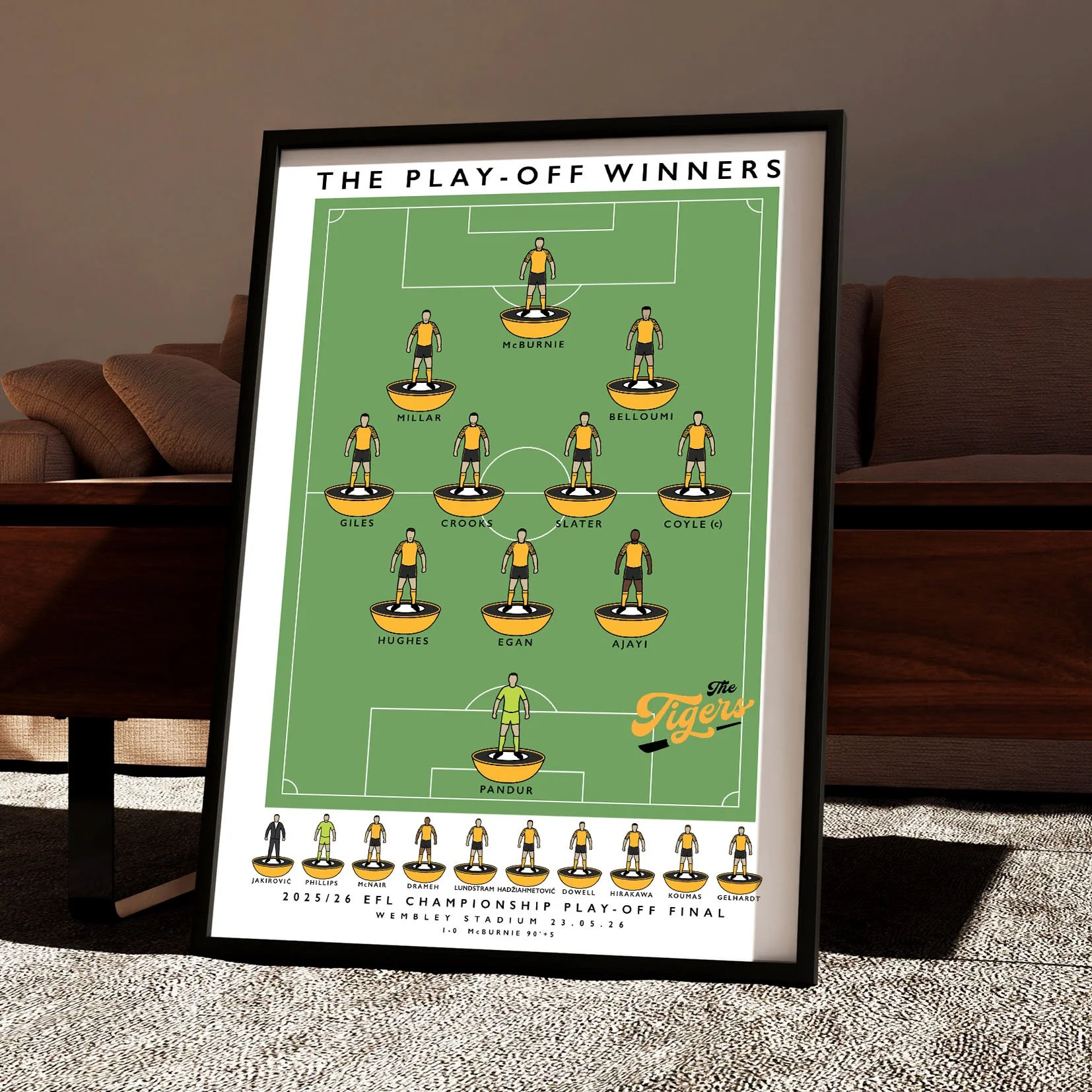 Hull City The Play-Off Winners 2026 Poster