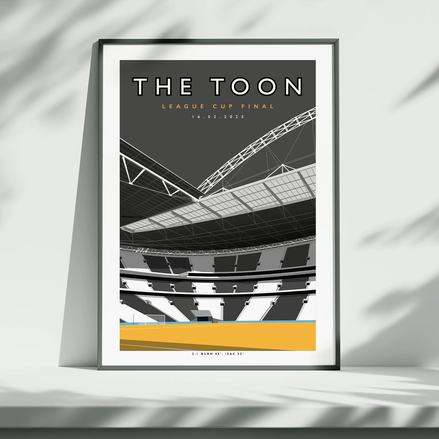 Newcastle The Toon Wembley Poster.jpg
