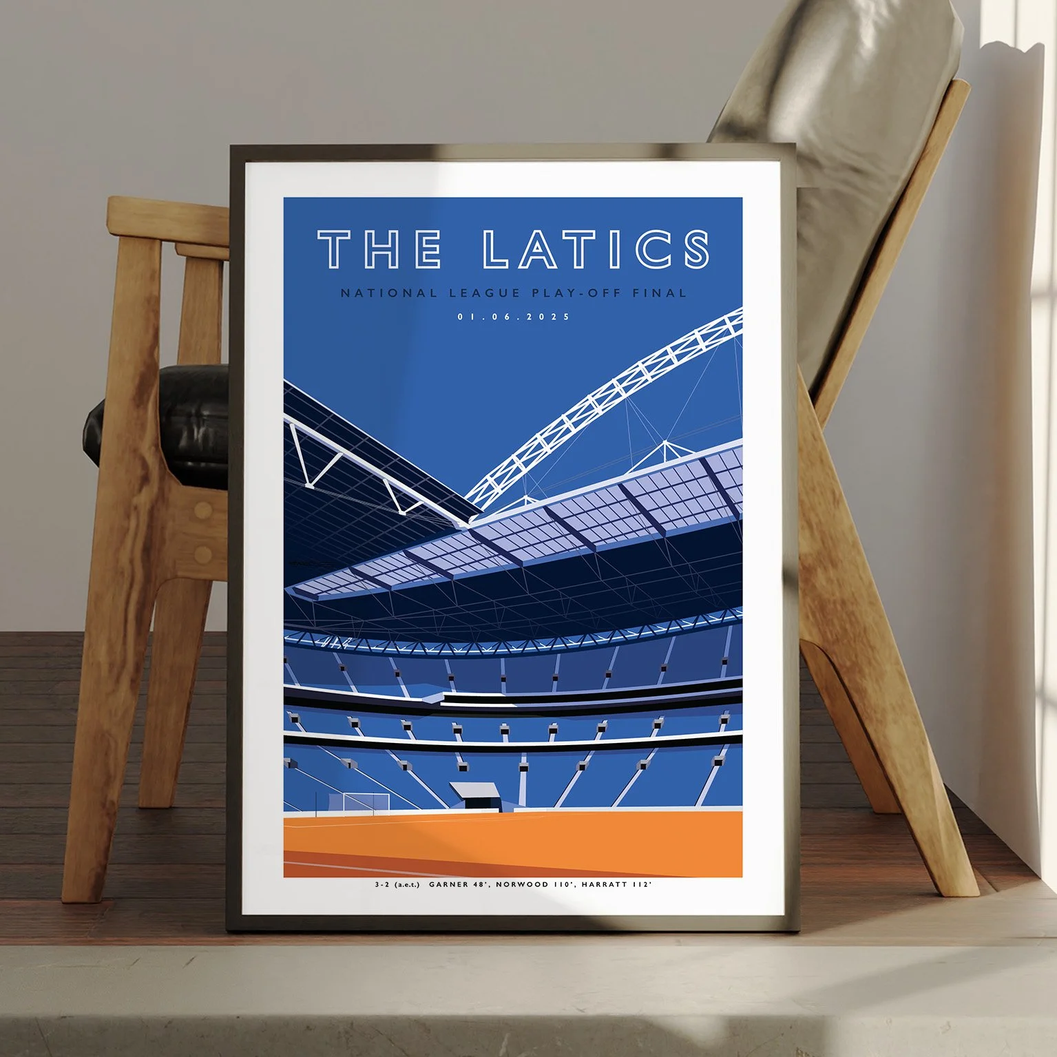 Oldham The Latics Wembley Poster.jpg
