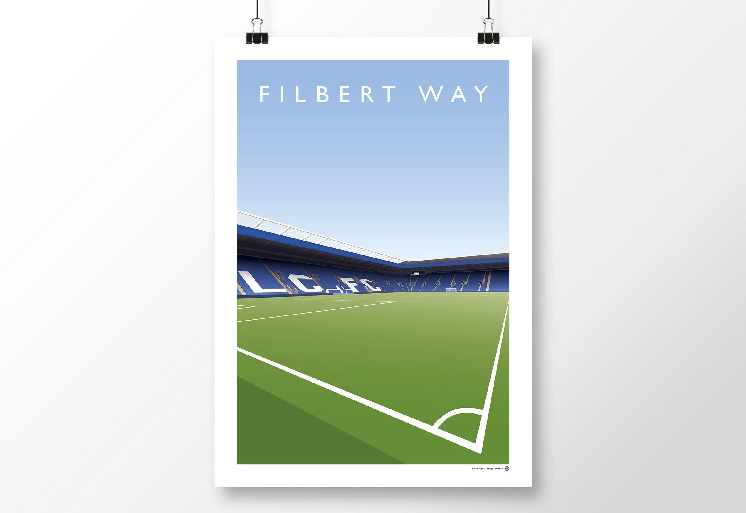 *SALE* LCFC King Power - Filbert Way Poster