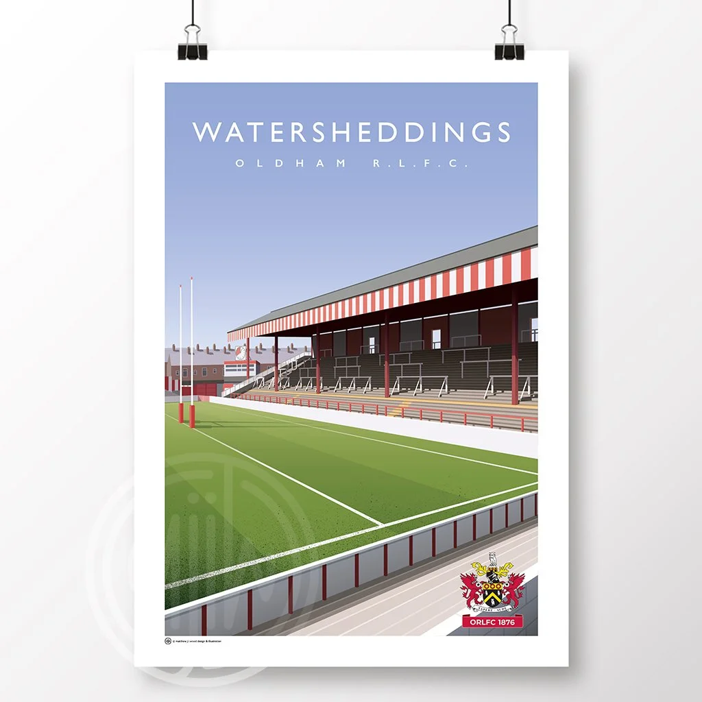 Oldham RLFC Watersheddings Poster