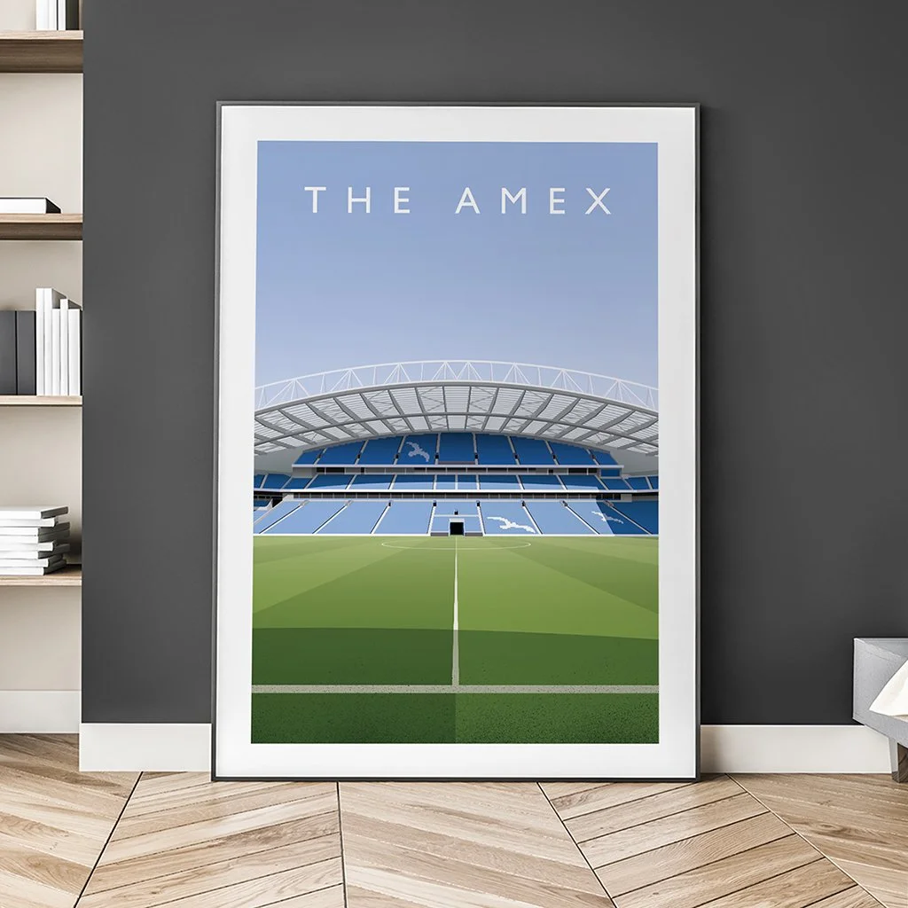 Brighton The Amex Poster