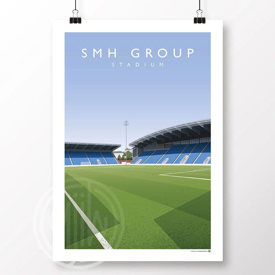 Chesterfield SMH Group Stadium Poster