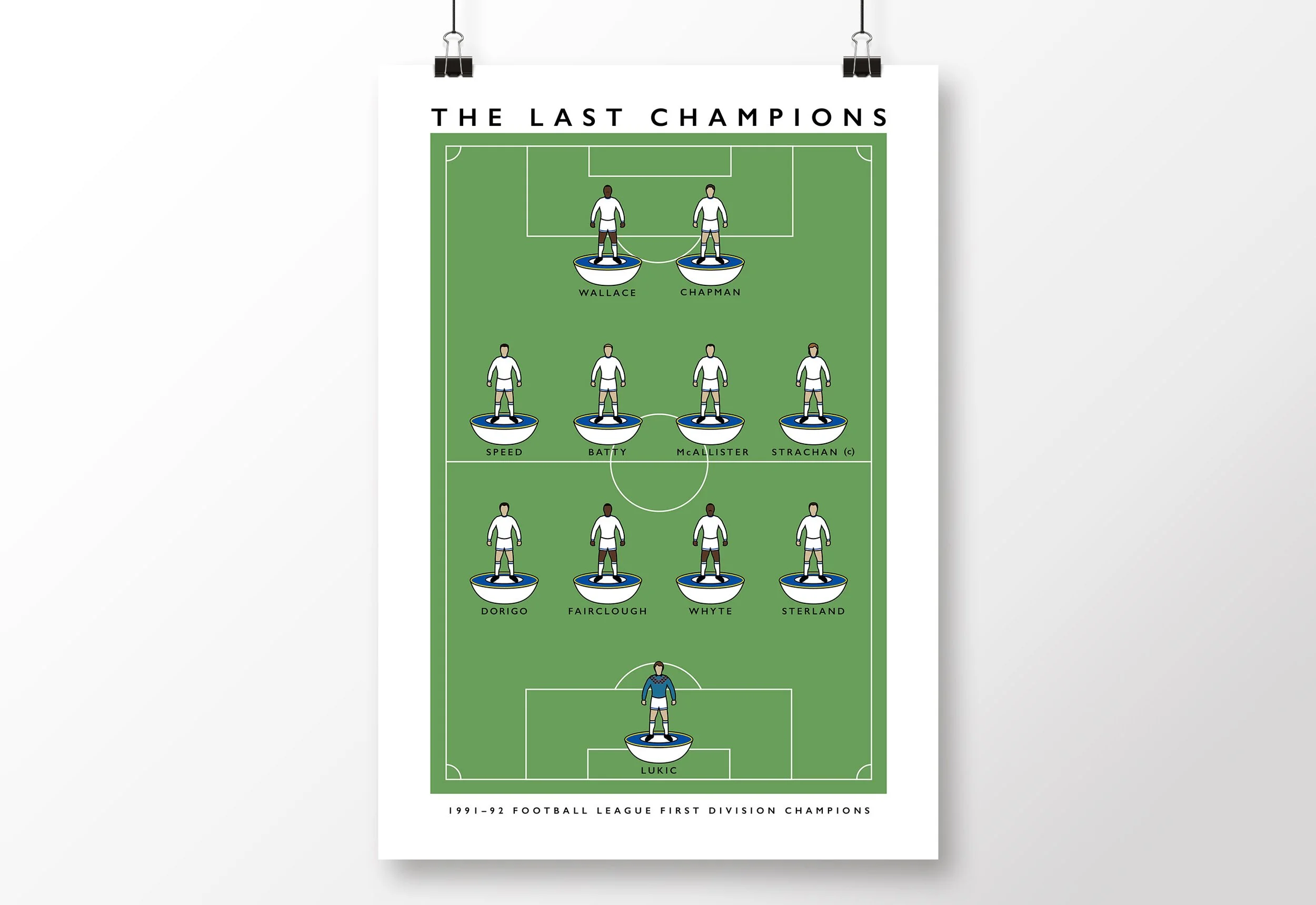 *SALE* Leeds The Last Champions Poster