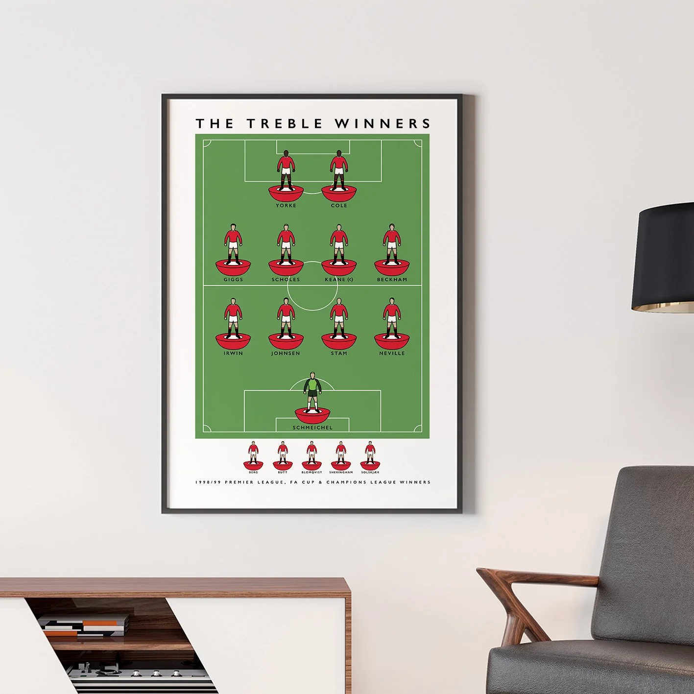 Man United Treble Poster photo 1.jpg