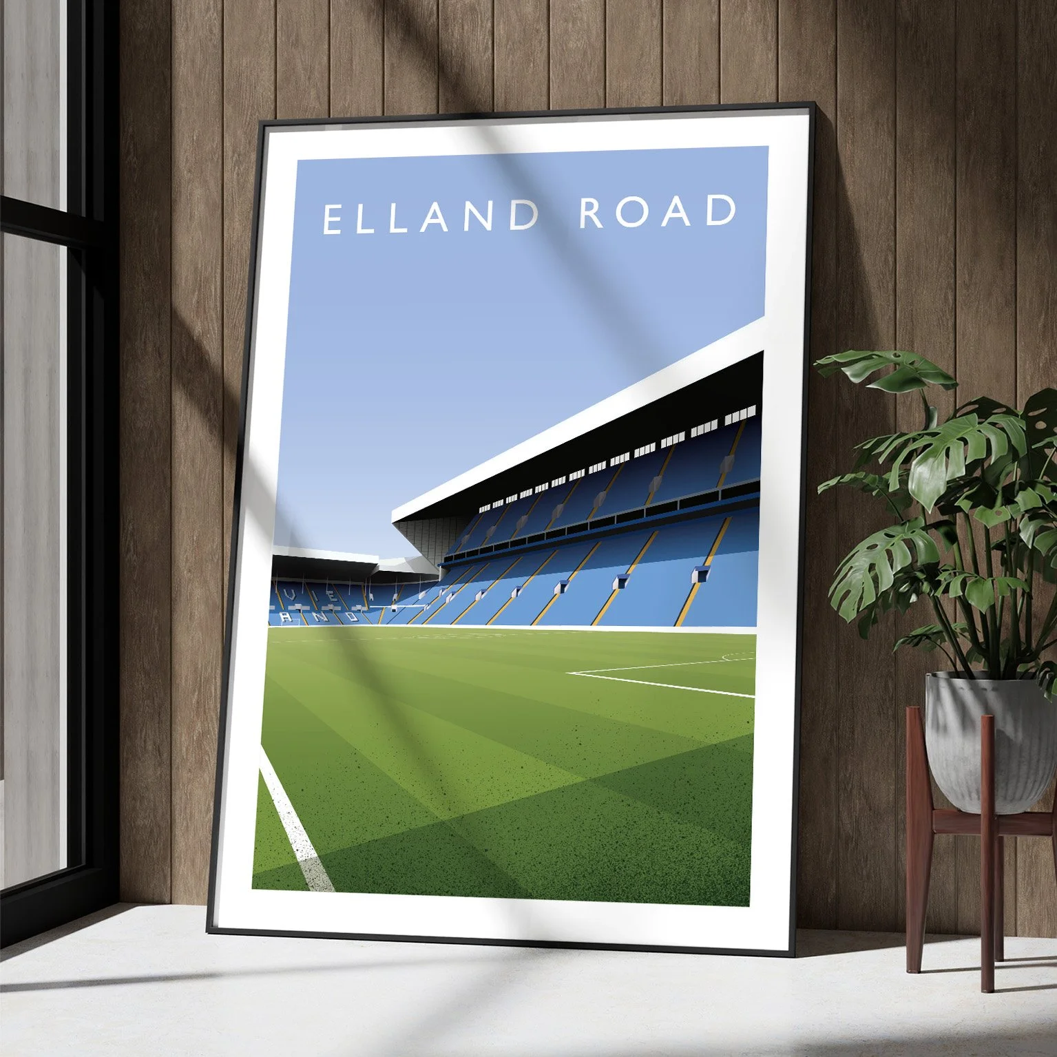Leeds Elland Road - Revie/East Stand Poster