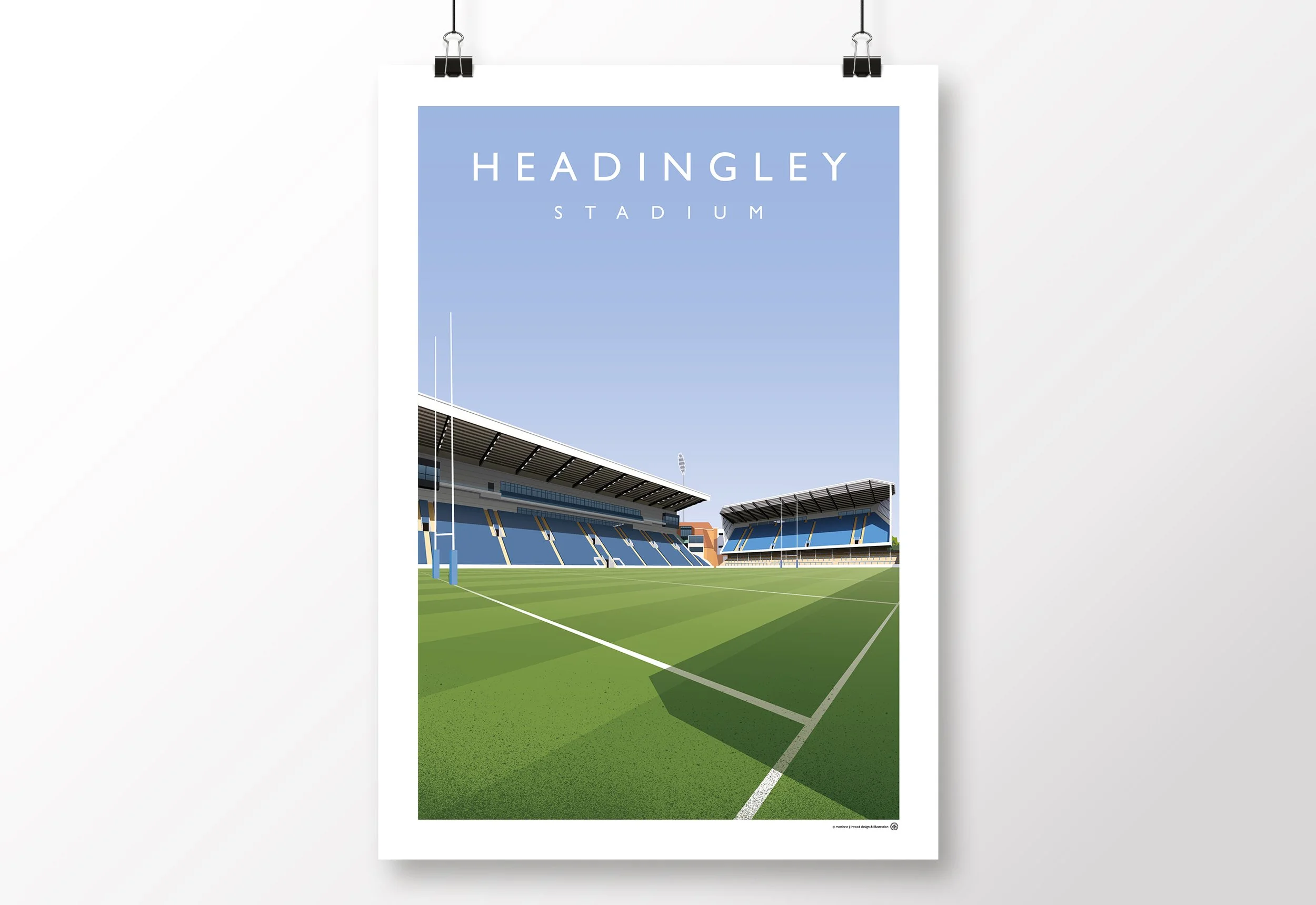 *SALE* Leeds Rhinos Headingley Stadium Poster