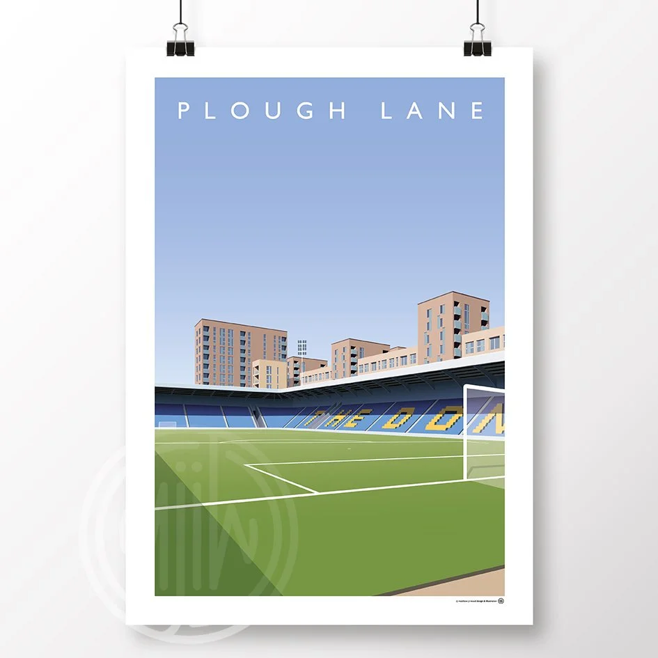 *Sale* Wimbledon The New Plough Lane Poster