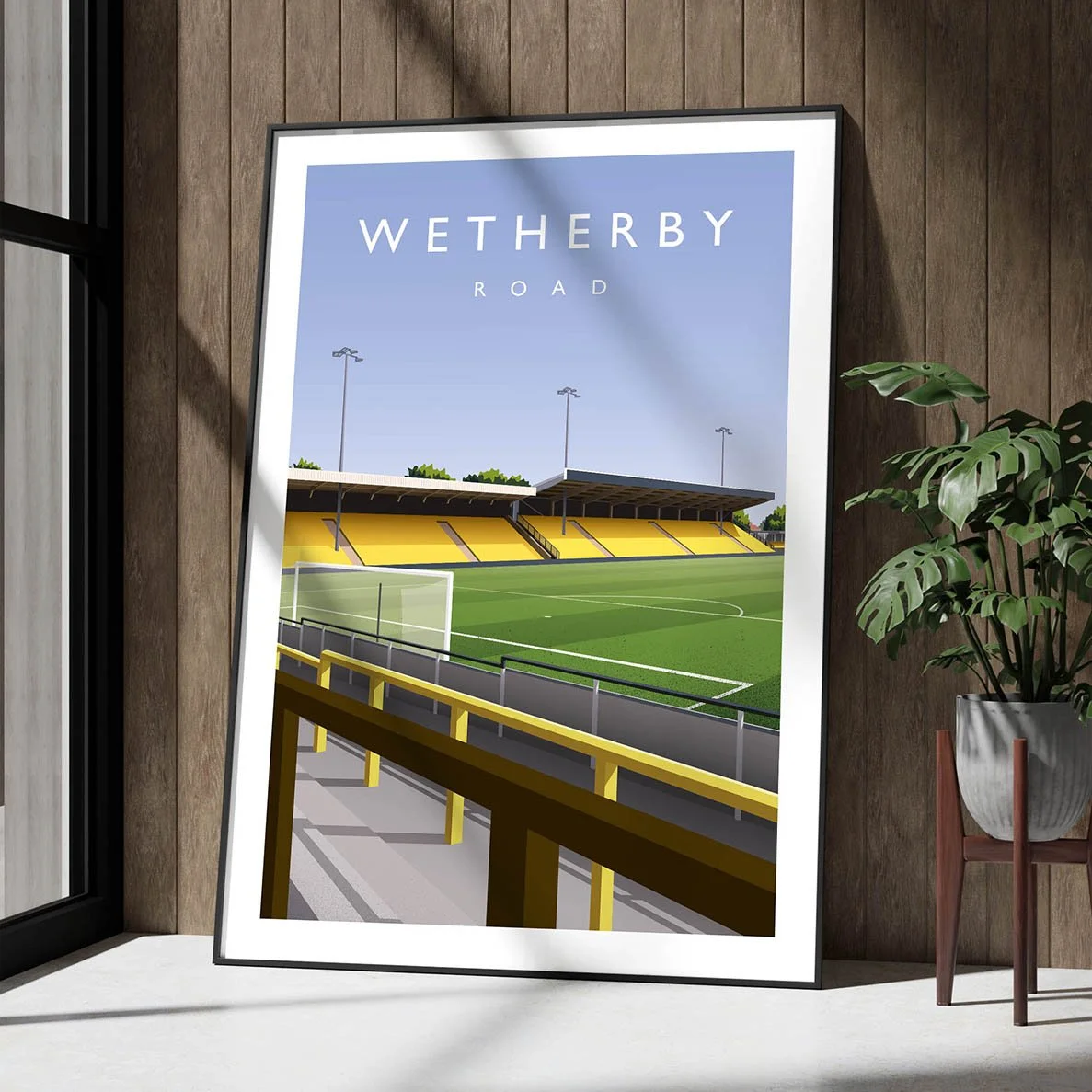 Harrogate Town Wetherby Road Poster