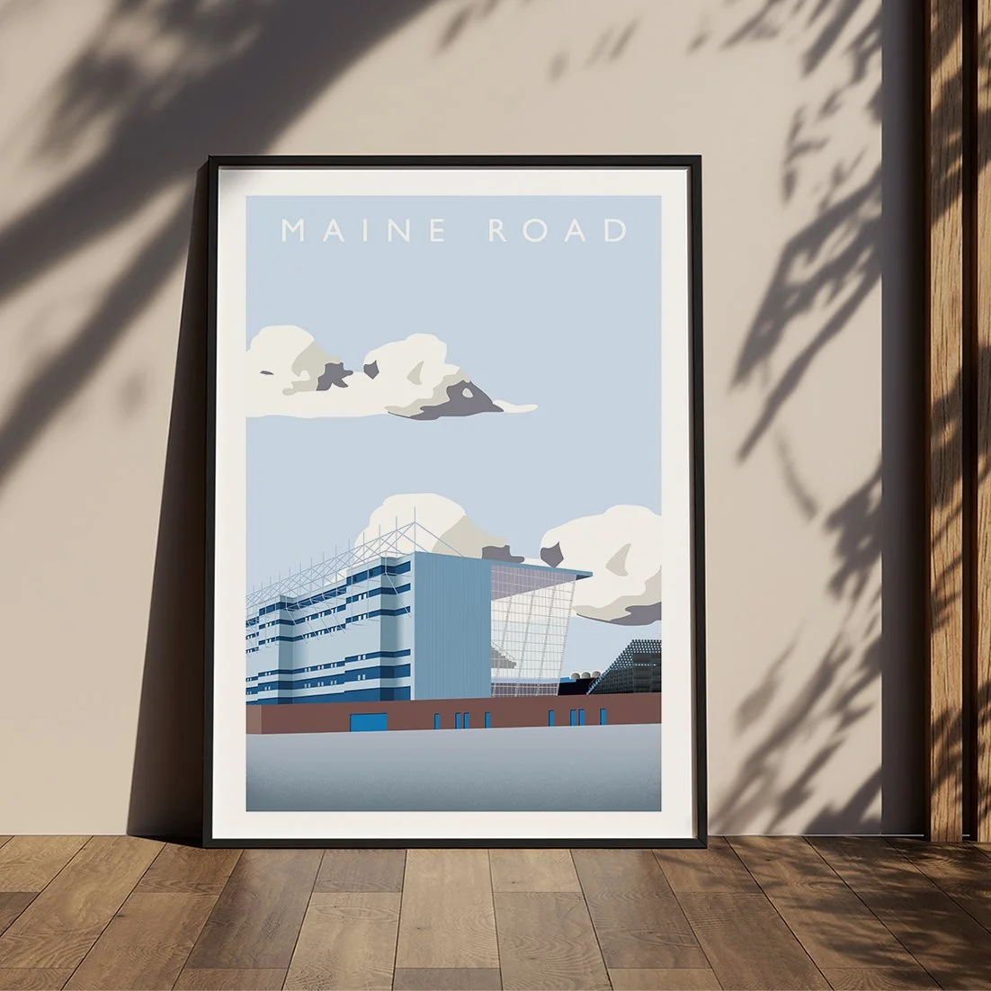 Manchester City Maine Road - Kippax Poster