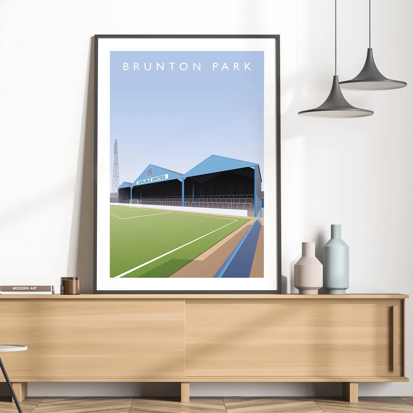 Carlisle Brunton Park Poster